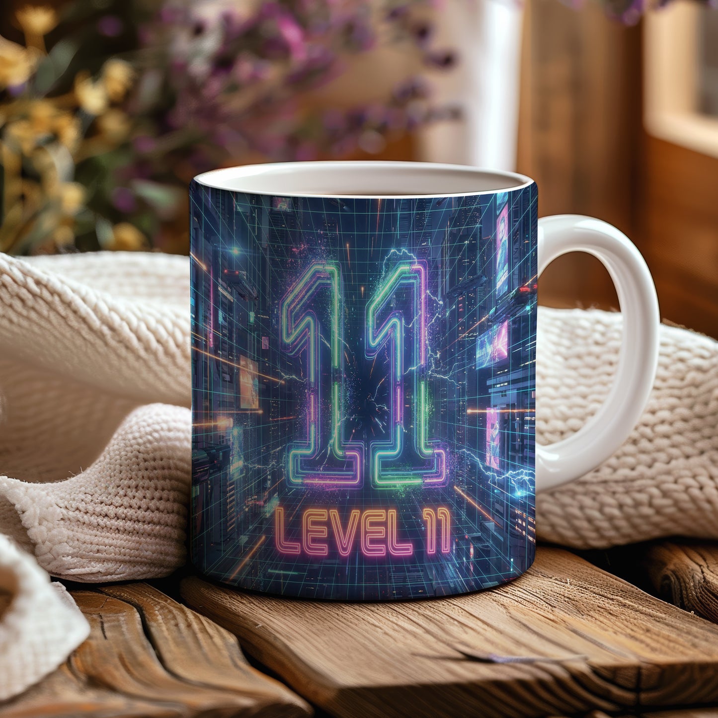 Narozeninový hrnek 11 let – LEVEL 11