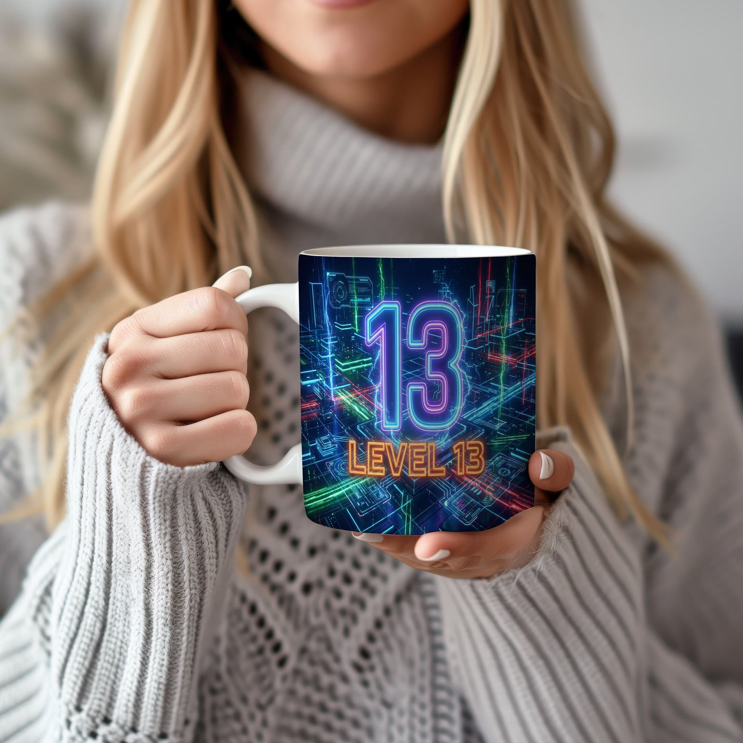 Narozeninový hrnek 13 let – LEVEL 13