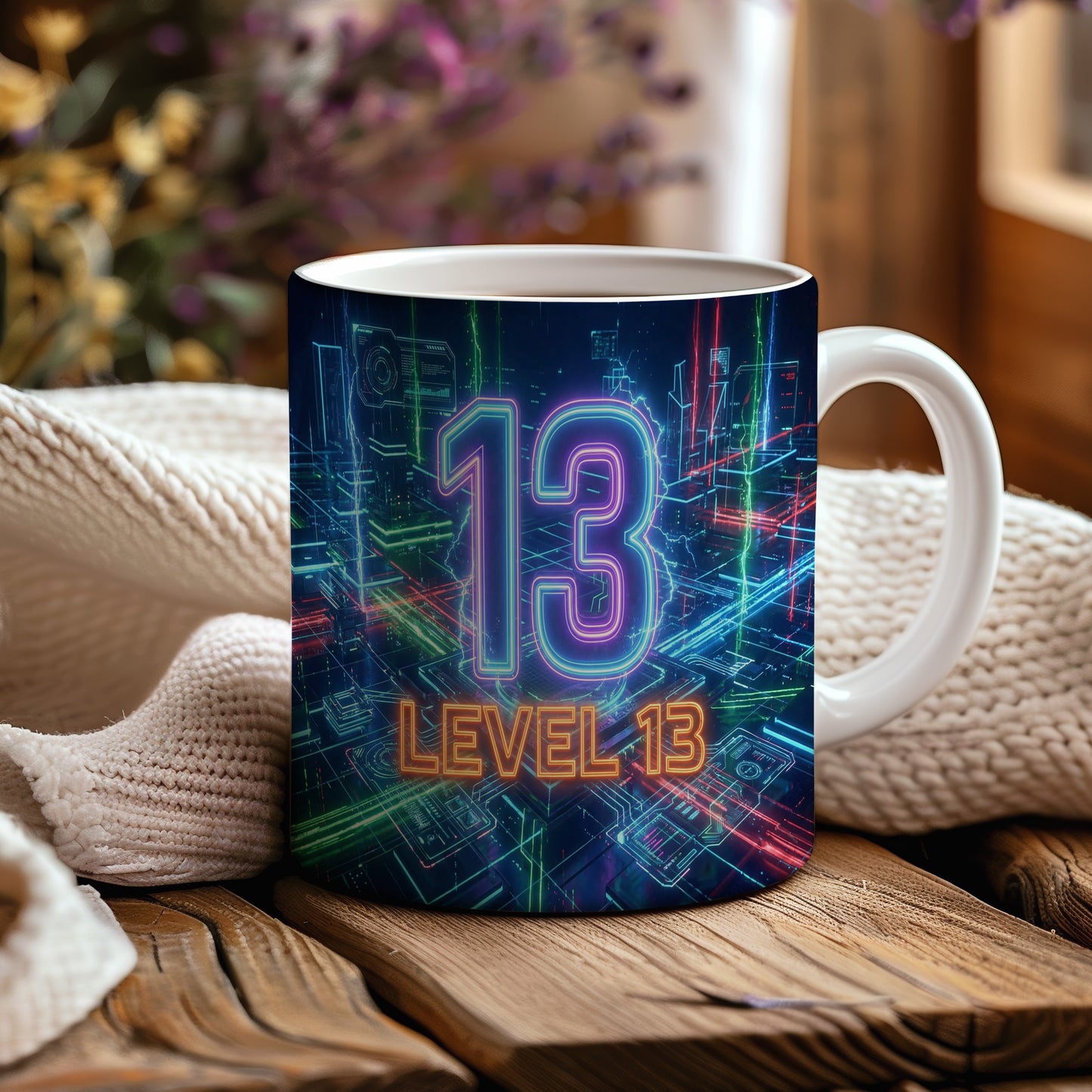 Narozeninový hrnek 13 let – LEVEL 13