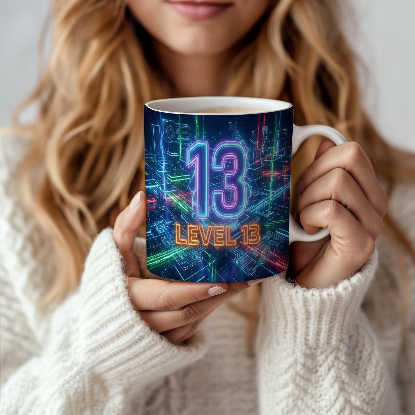 Narozeninový hrnek 13 let – LEVEL 13