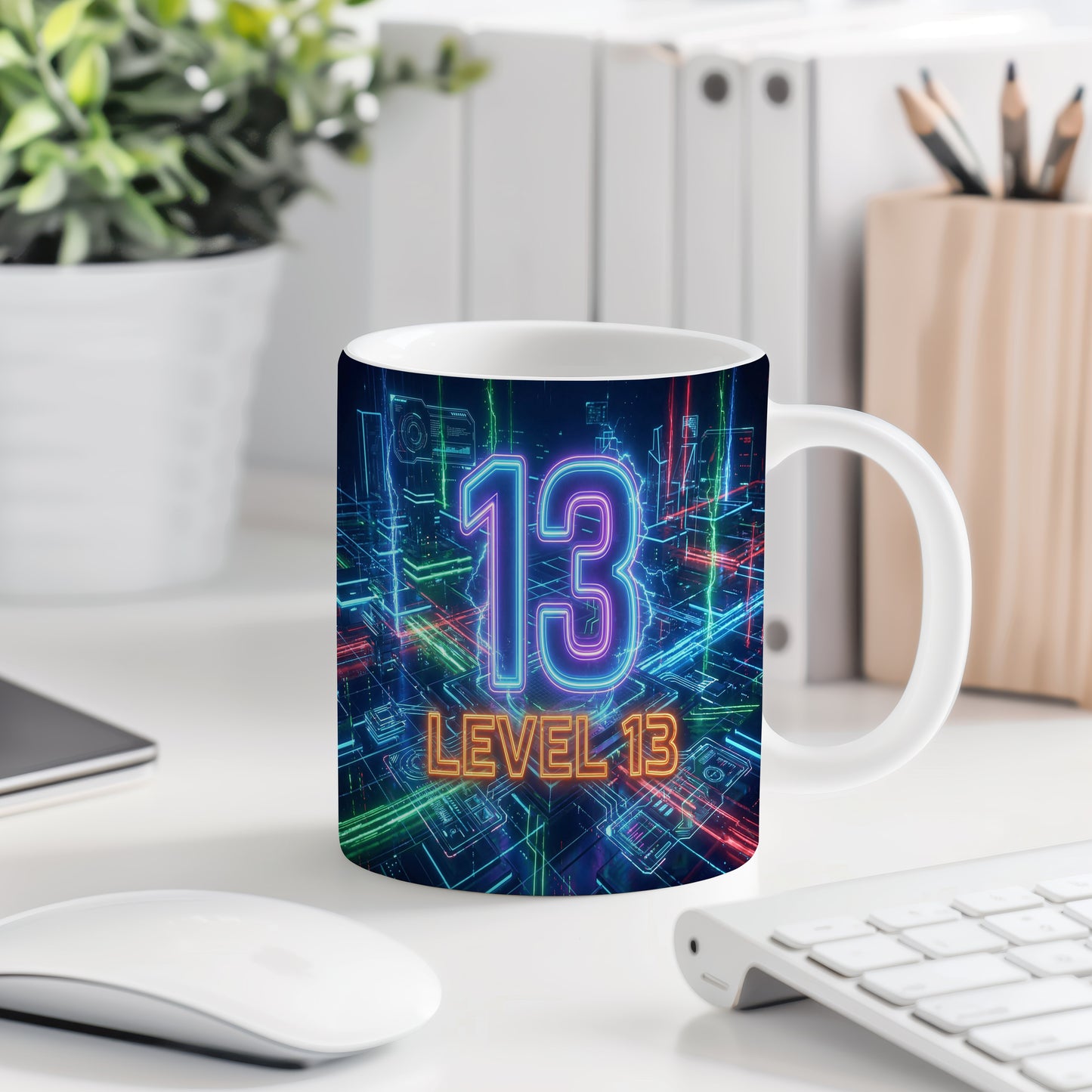 Narozeninový hrnek 13 let – LEVEL 13