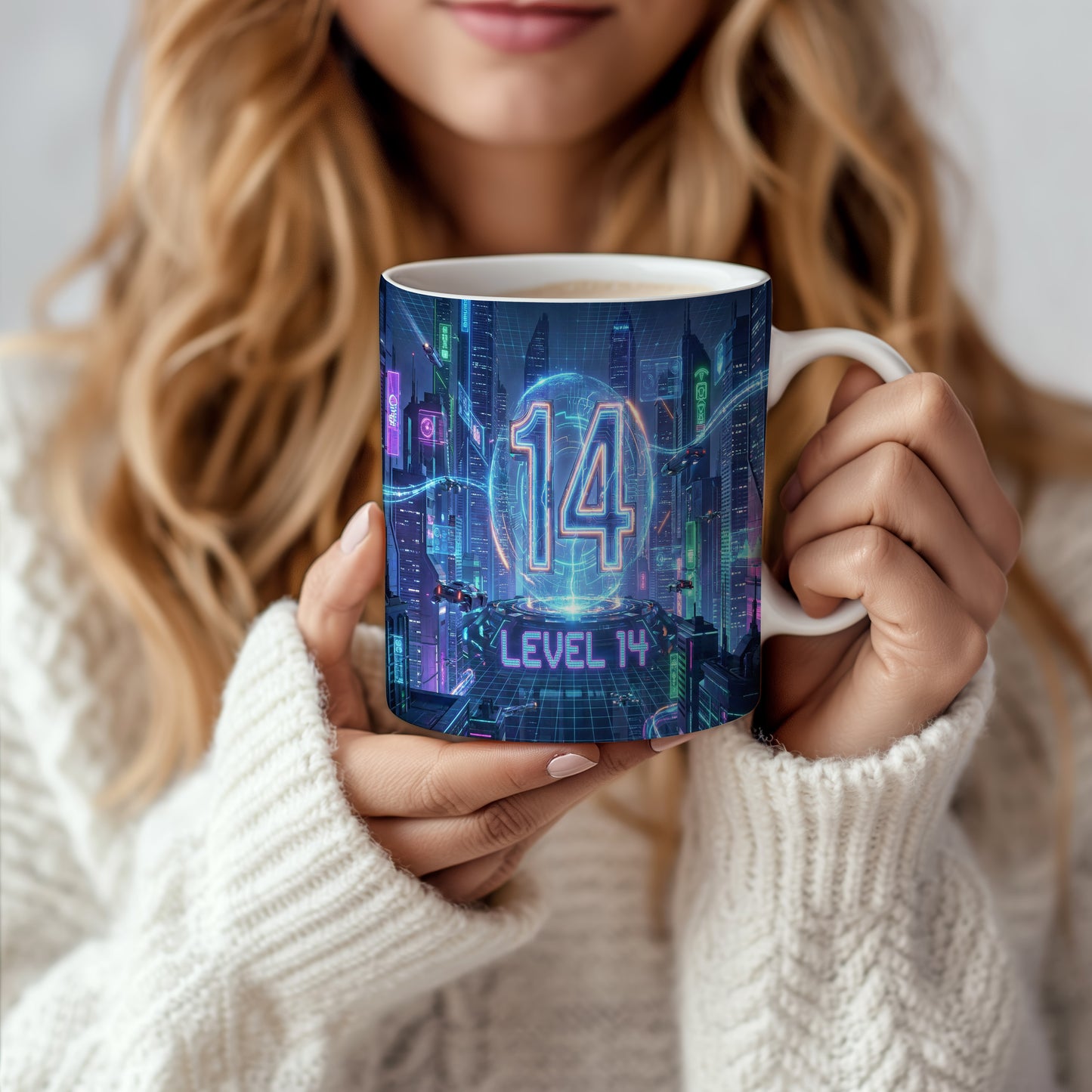 Narozeninový hrnek 14 let – LEVEL 14