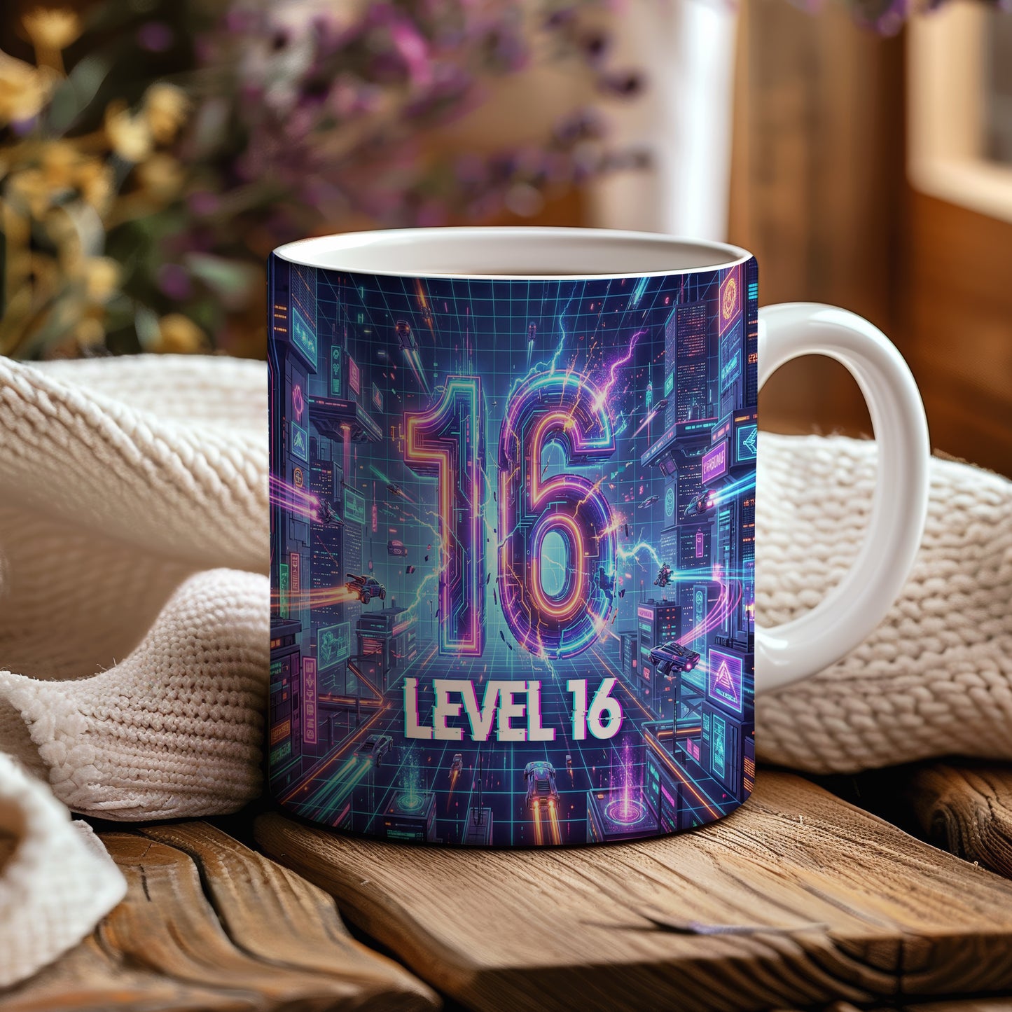 Narozeninový hrnek 16 let – LEVEL 16