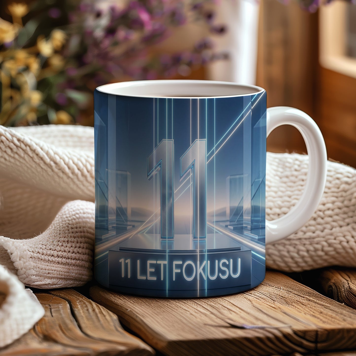 Narozeninový hrnek 11 let – 11 LET FOKUSU