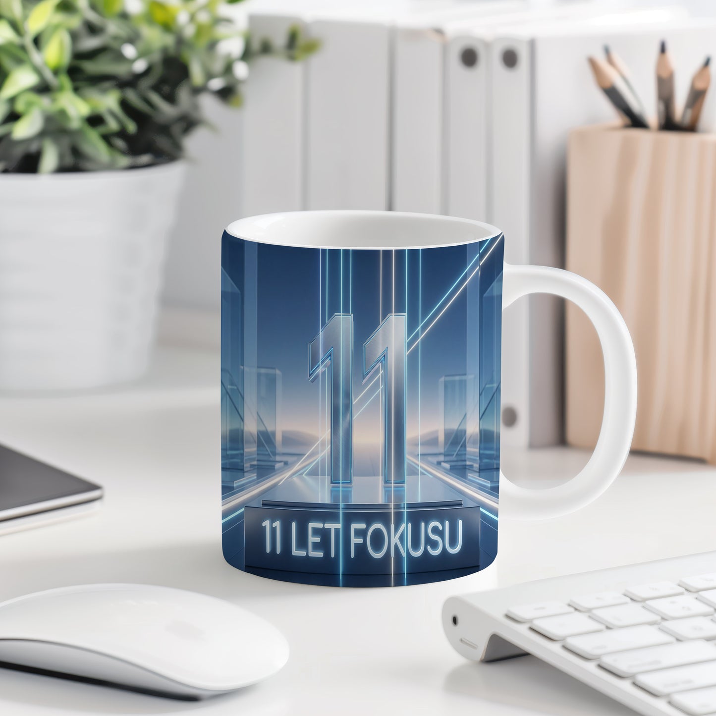 Narozeninový hrnek 11 let – 11 LET FOKUSU