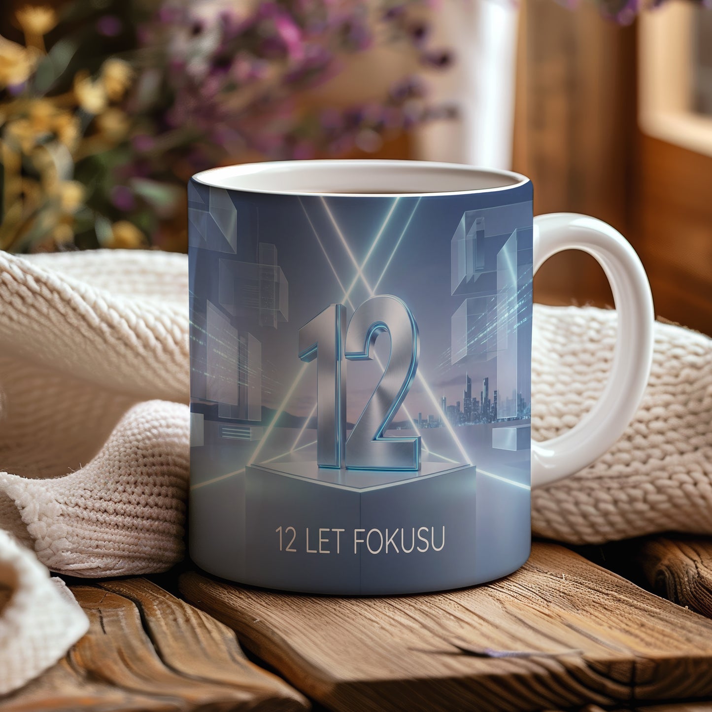 Narozeninový hrnek 12 let – 12 LET FOKUSU