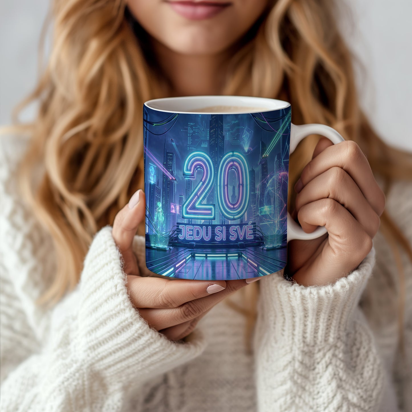 Narozeninový hrnek 20 let – JEDU SI SVÉ