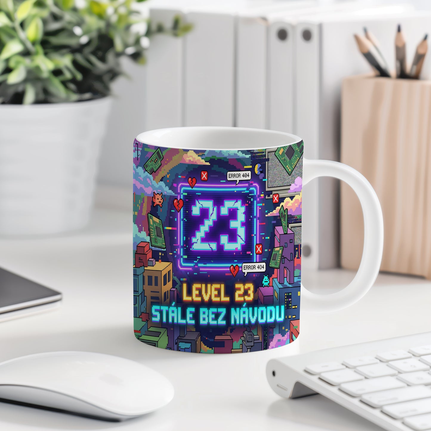 Narozeninový hrnek 23 let – STÁLE BEZ NÁVODU