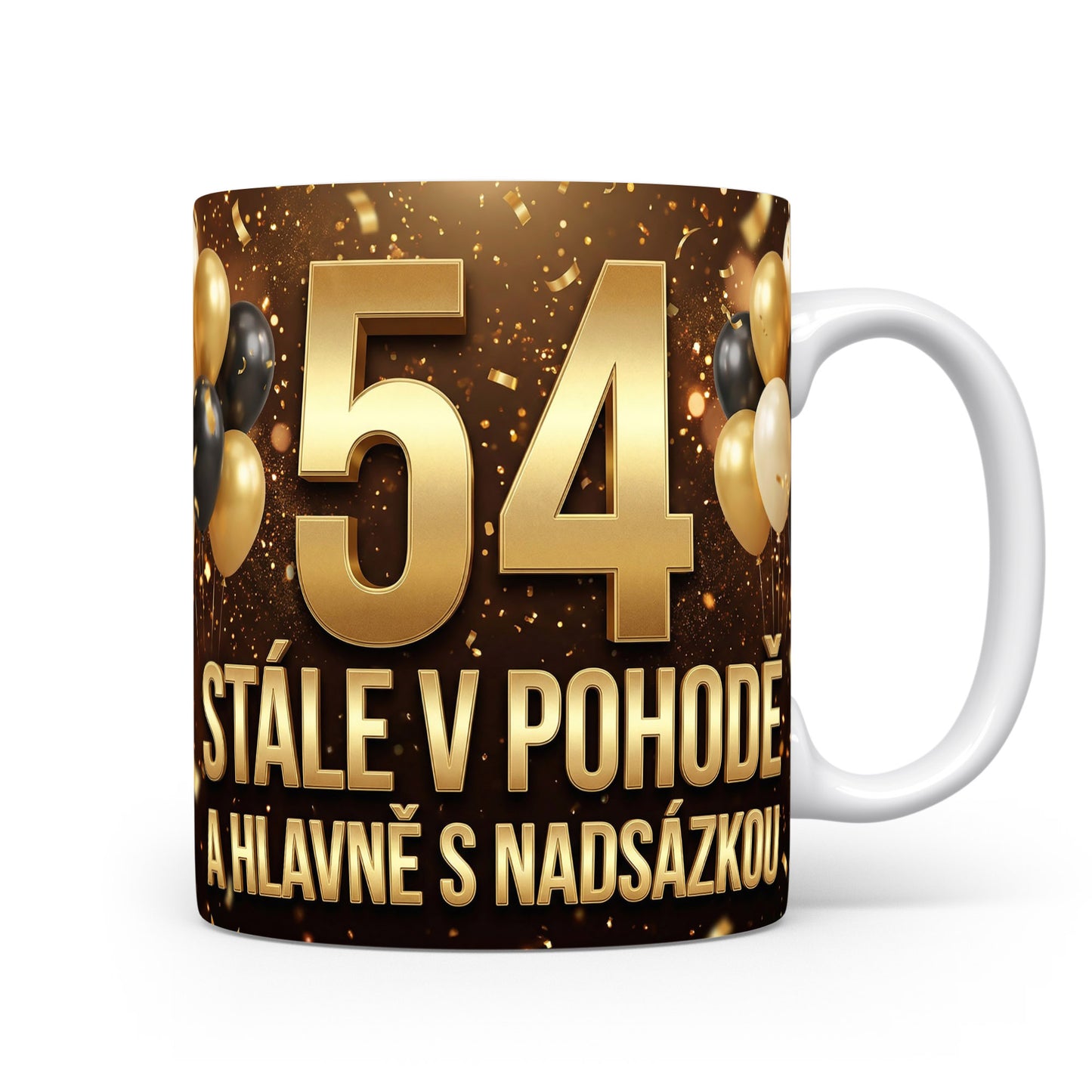 Narozeninový hrnek s číslem 54