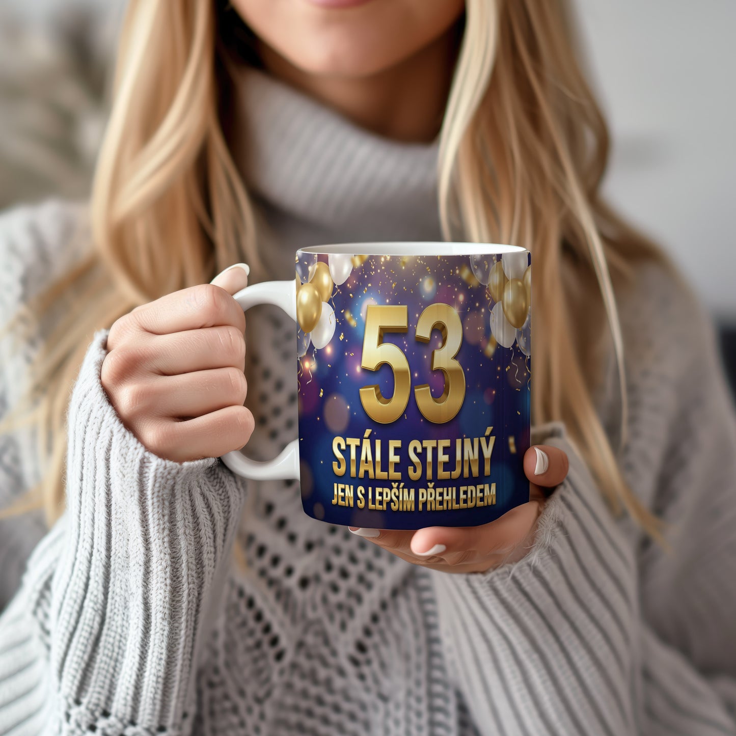 Narozeninový hrnek 53 let – STÁLE STEJNÝ JEN S LEPŠÍM PŘEHLEDEM