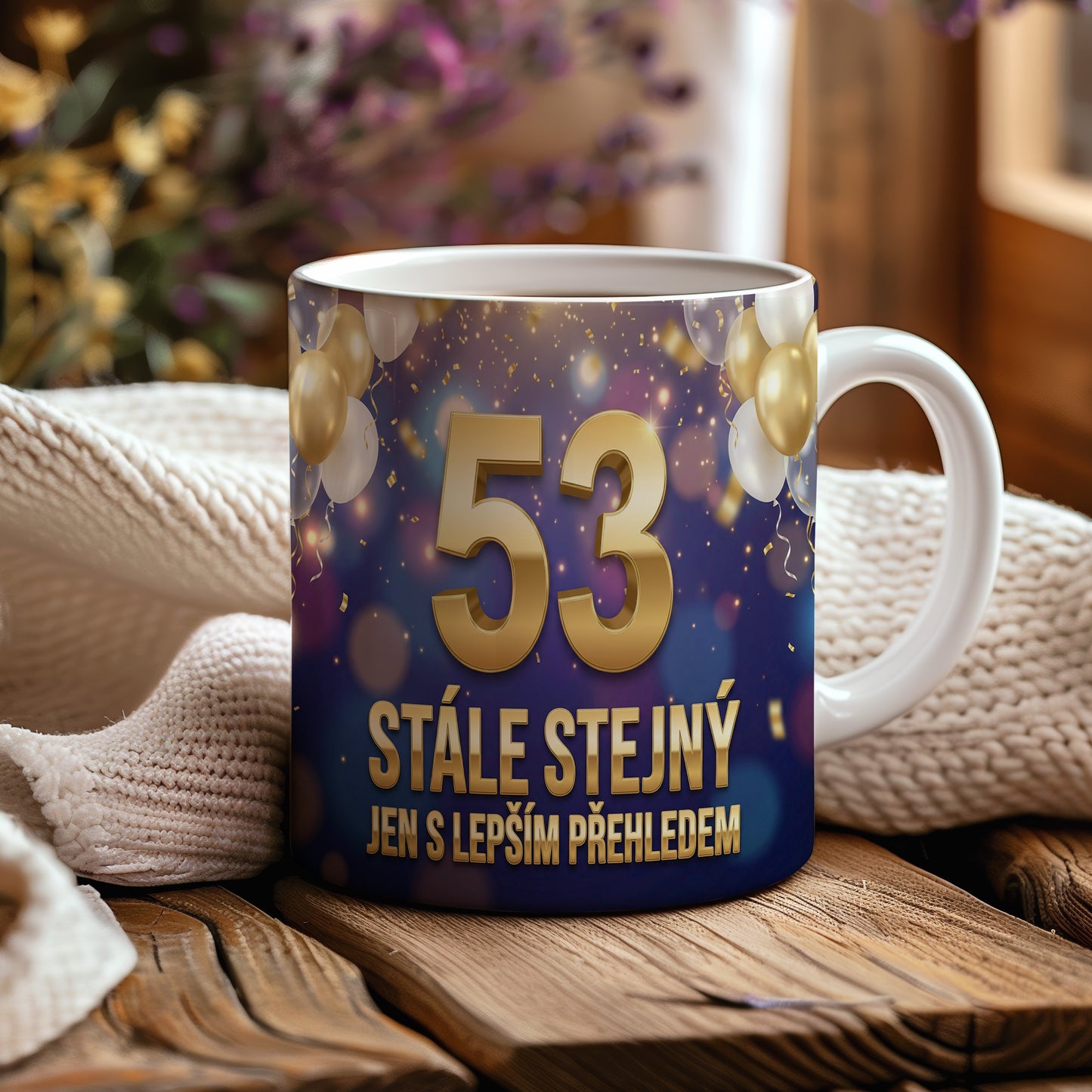 Narozeninový hrnek 53 let – STÁLE STEJNÝ JEN S LEPŠÍM PŘEHLEDEM