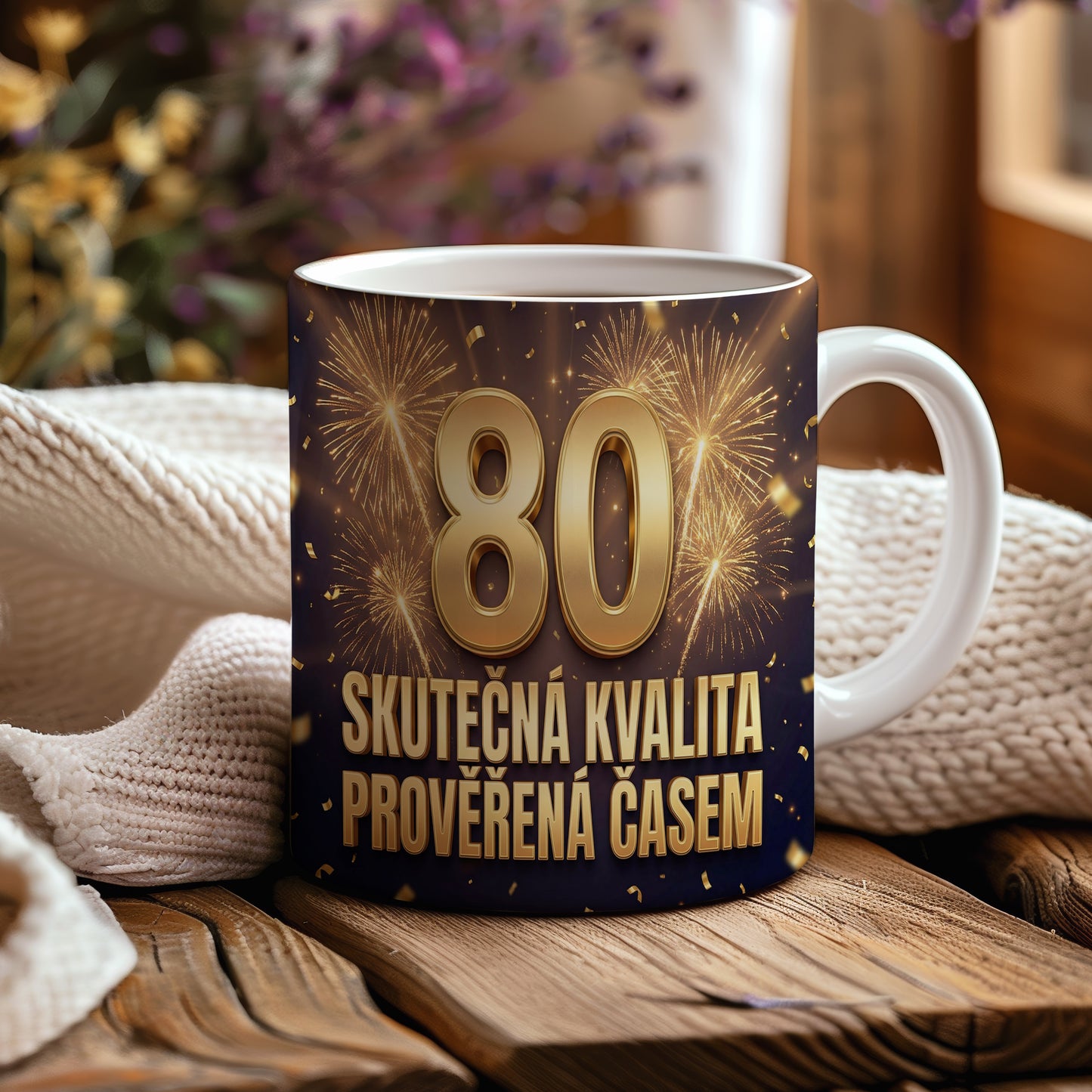 Narozeninový hrnek 80 let – SKUTEČNÁ KVALITA PROVĚŘENÁ ČASEM