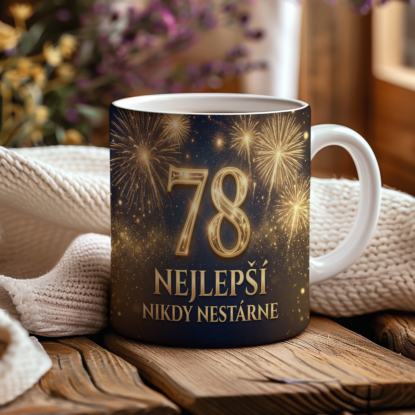 Narozeninový hrnek 78 let – NEJLEPŠÍ NIKDY NESTÁRNE