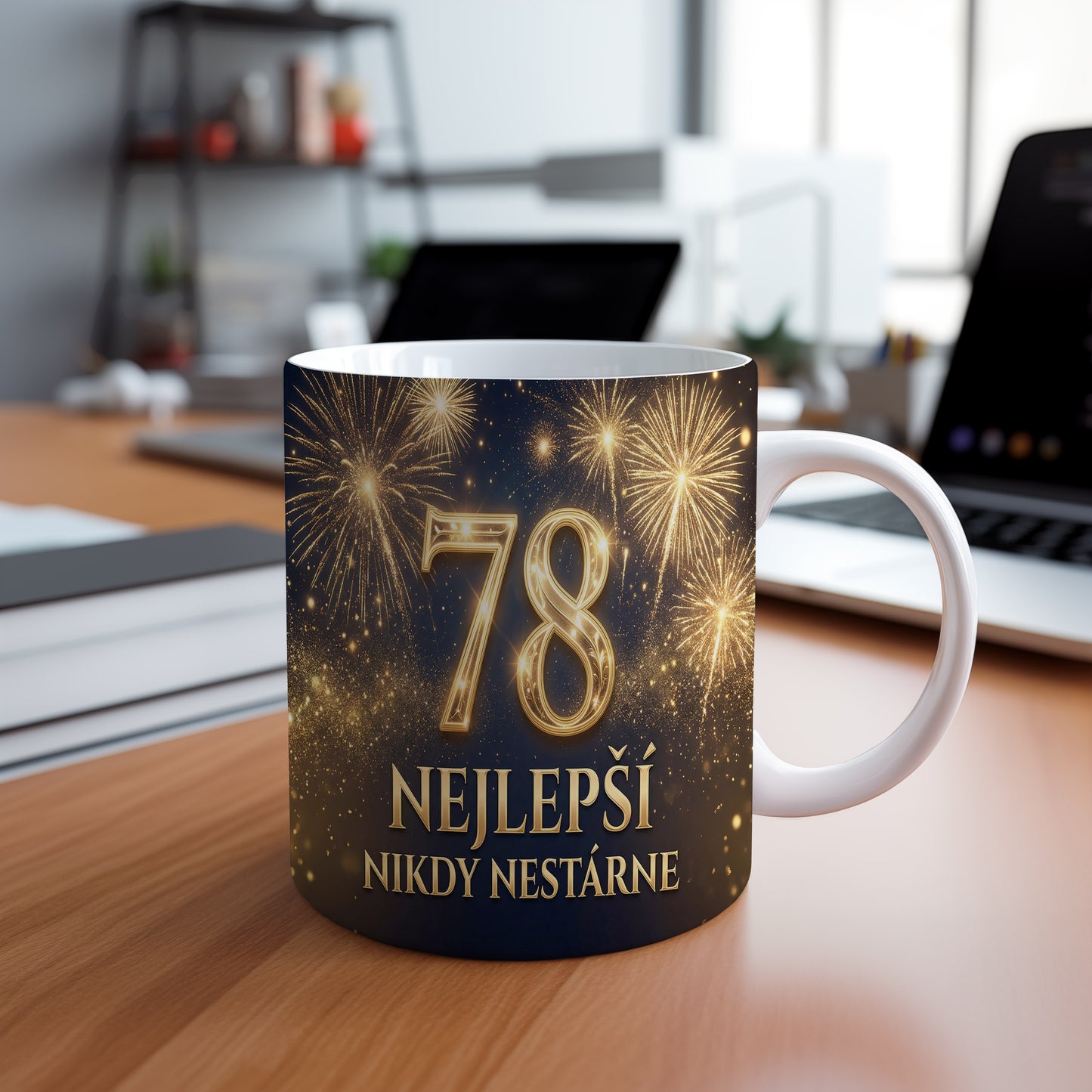 Narozeninový hrnek 78 let – NEJLEPŠÍ NIKDY NESTÁRNE