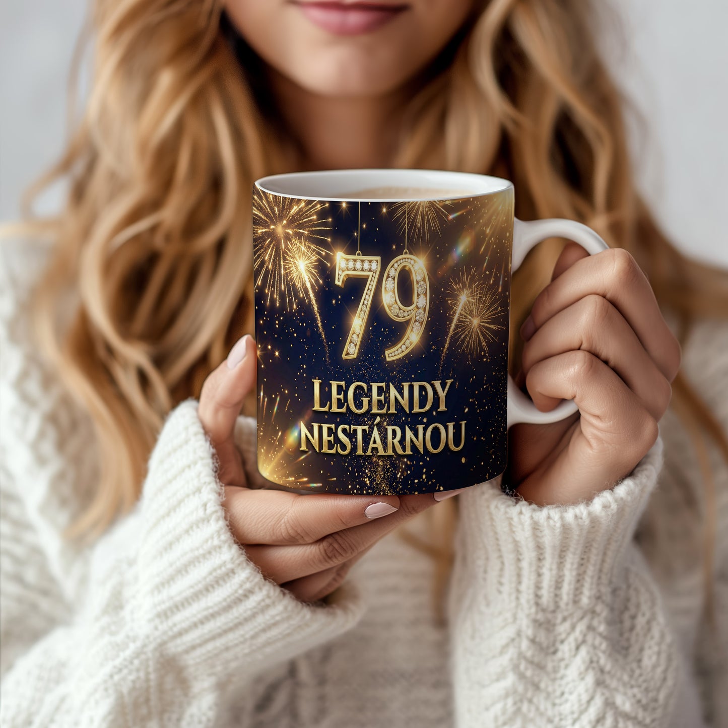 Narozeninový hrnek 79 let – LEGENDY NESTÁRNOU