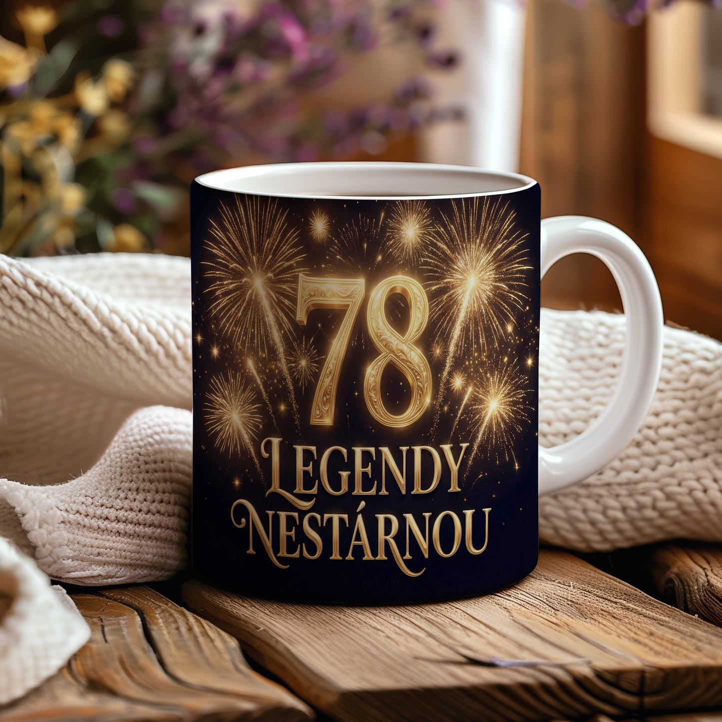 Narozeninový hrnek 78 let – LEGENDY NESTÁRNOU