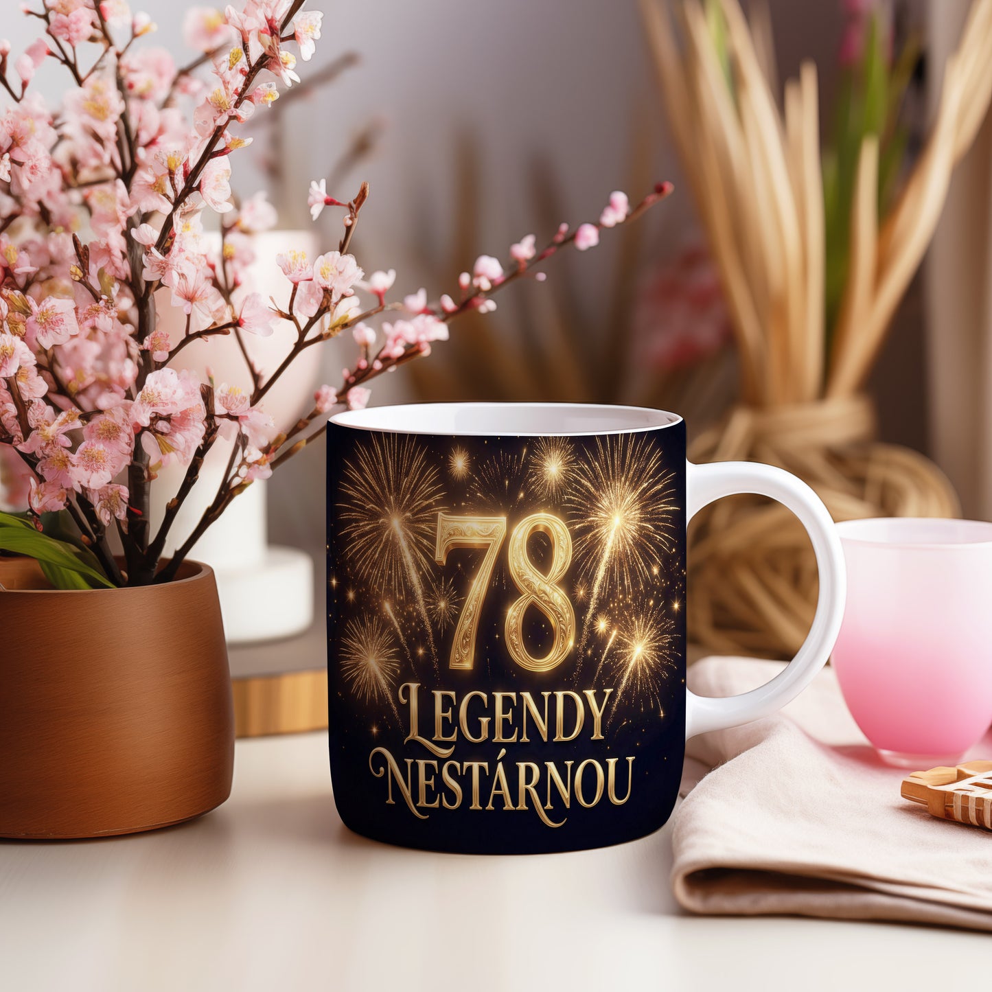Narozeninový hrnek 78 let – LEGENDY NESTÁRNOU