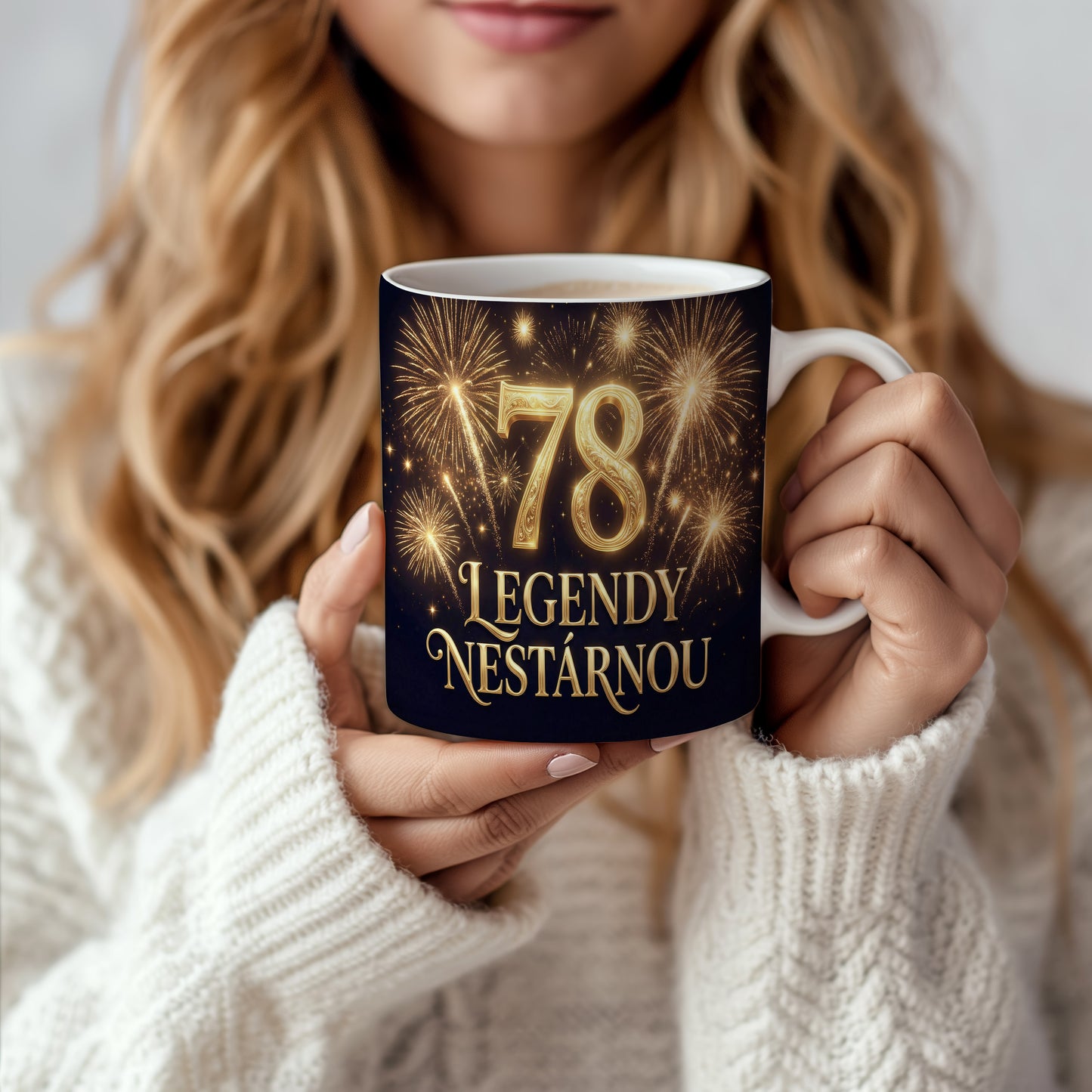 Narozeninový hrnek 78 let – LEGENDY NESTÁRNOU
