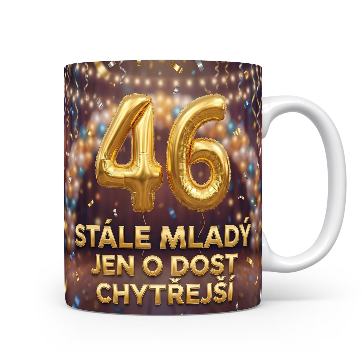 Narozeninový hrnek s číslem 46