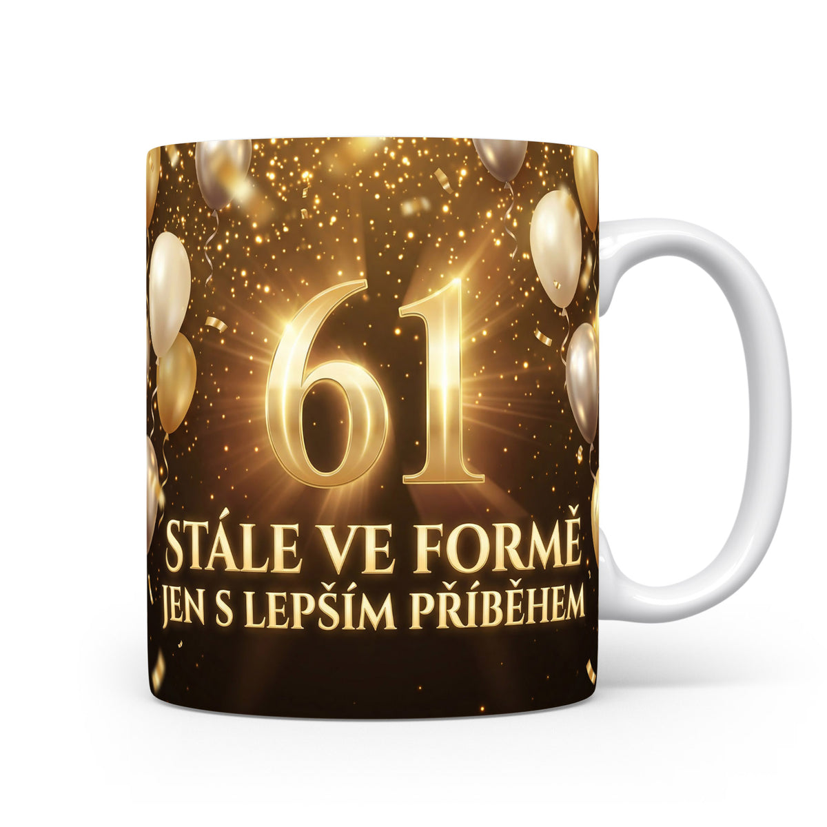 Narozeninový hrnek 61 let