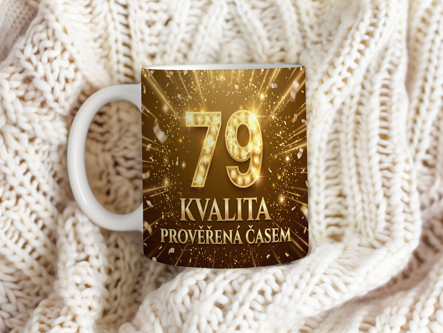 Narozeninový hrnek 79 let – KVALITA PROVĚŘENÁ ČASEM