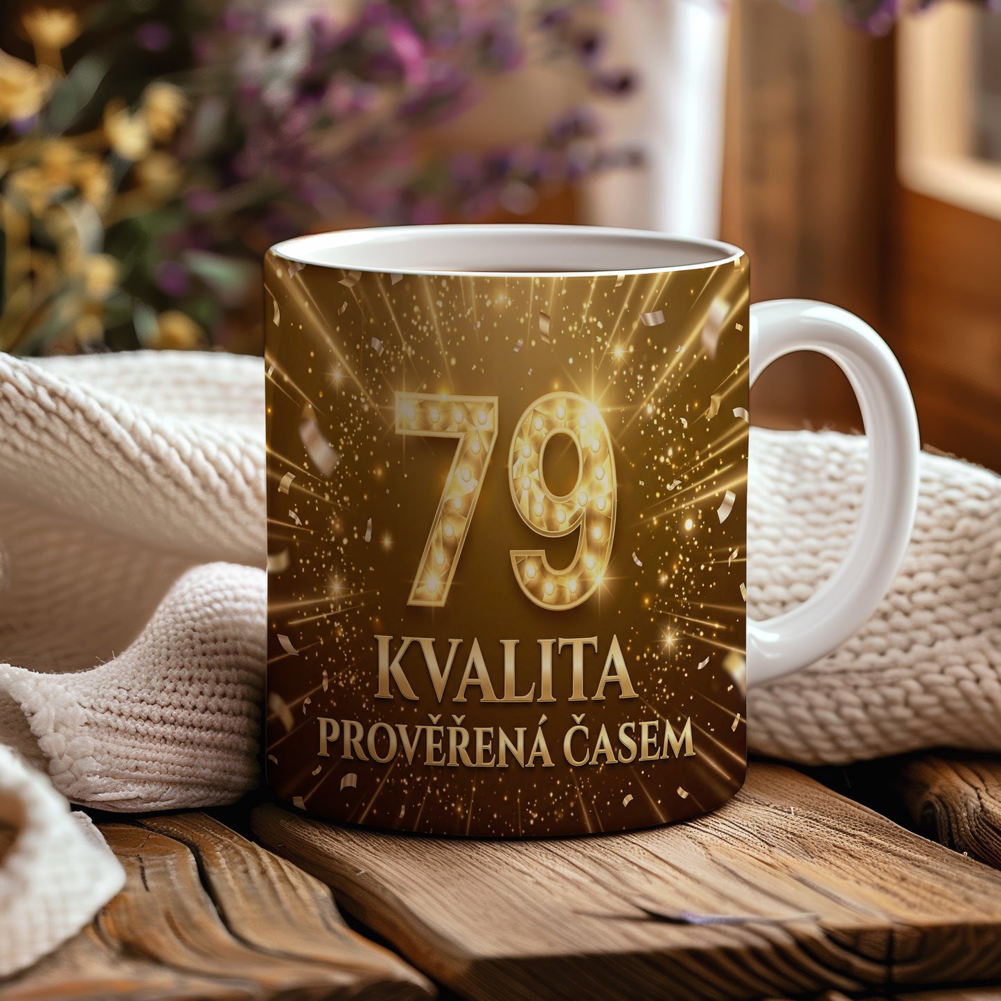 Narozeninový hrnek 79 let – KVALITA PROVĚŘENÁ ČASEM