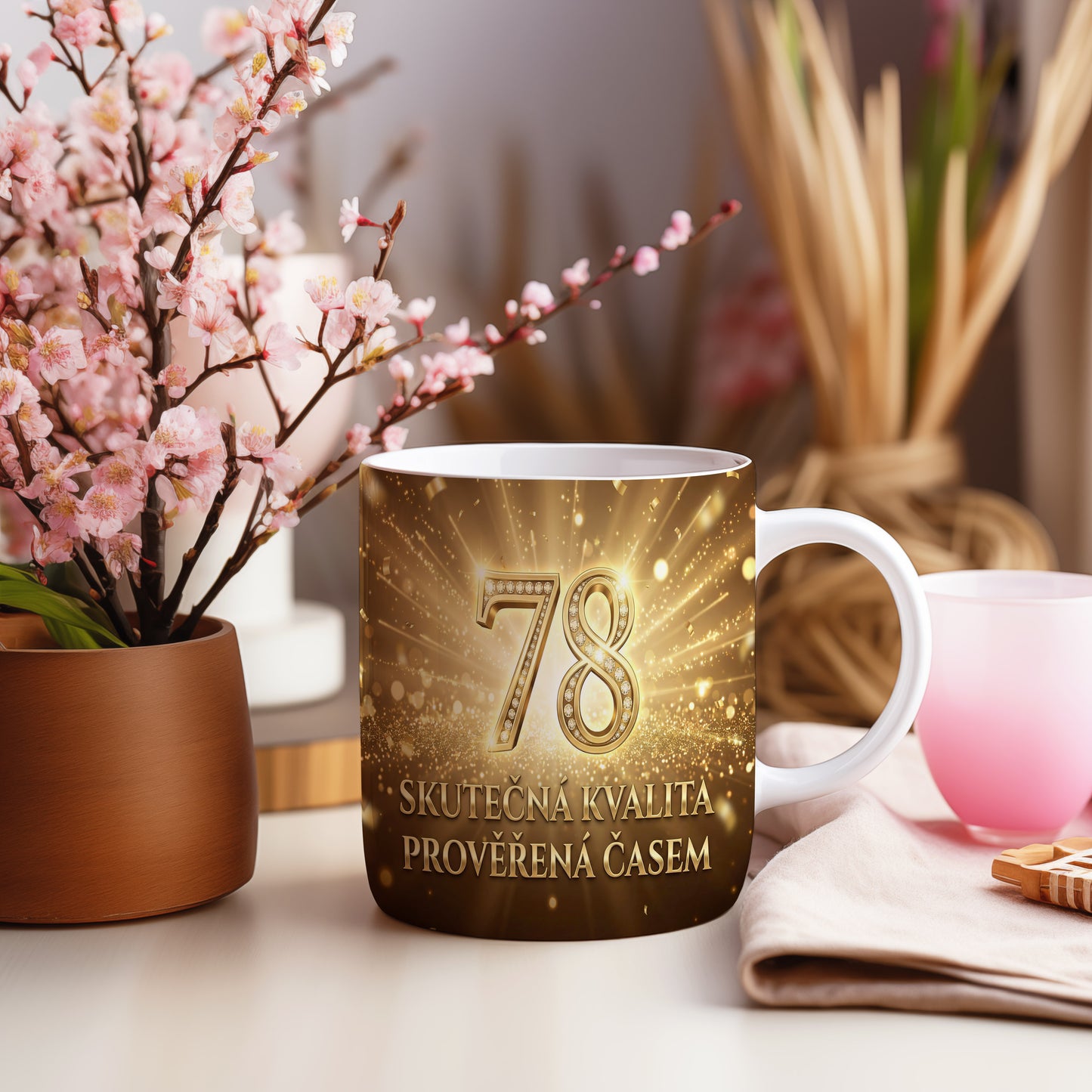 Narozeninový hrnek 78 let – SKUTEČNÁ KVALITA PROVĚŘENÁ ČASEM