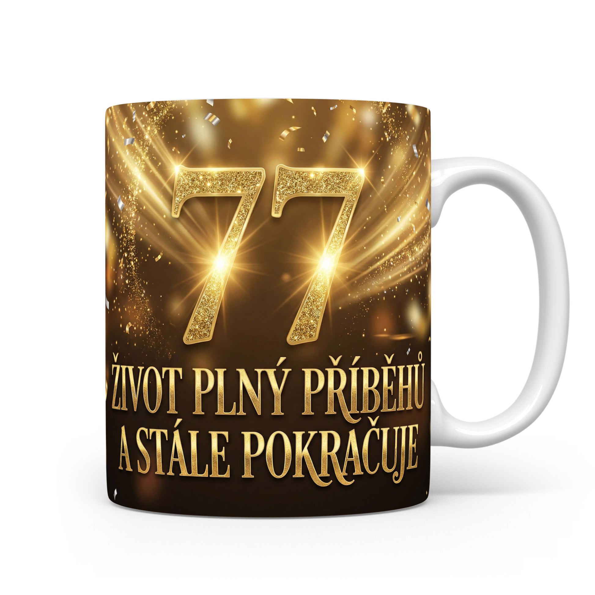 Hrnček k 77. narozeninám