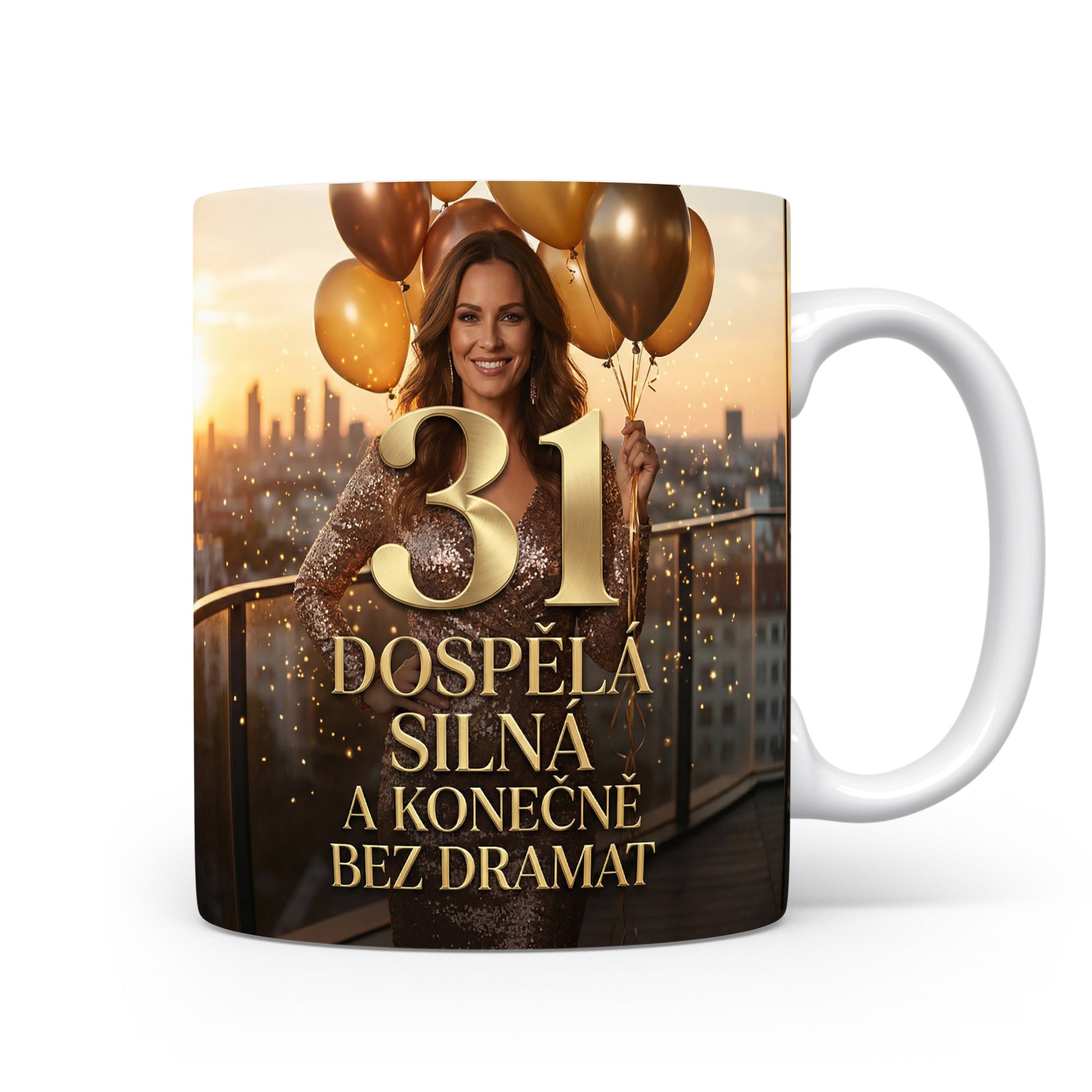 Narozeninový hrnek s číslem 31