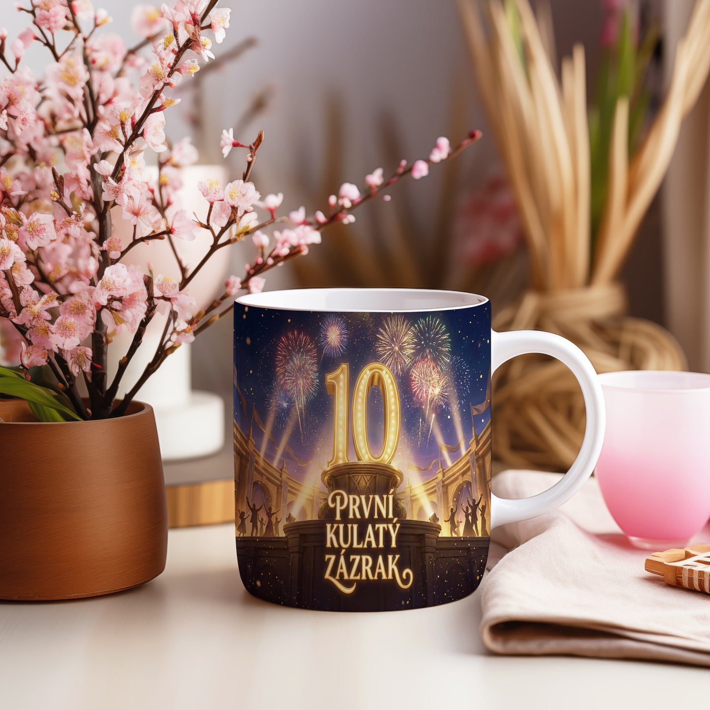 Narozeninový hrnek 10 let – První kulatý zázrak