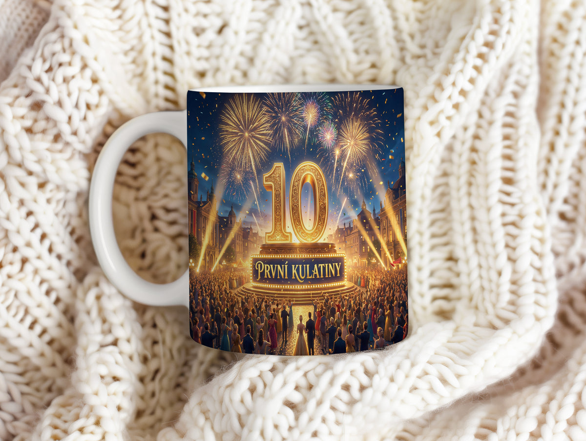 Narozeninový hrnek 10 let – První kulatiny