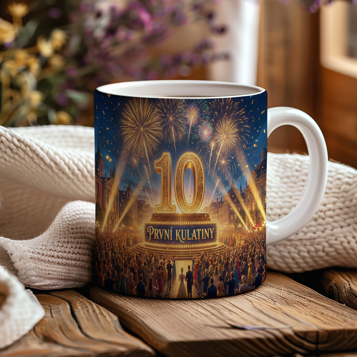 Narozeninový hrnek 10 let – První kulatiny