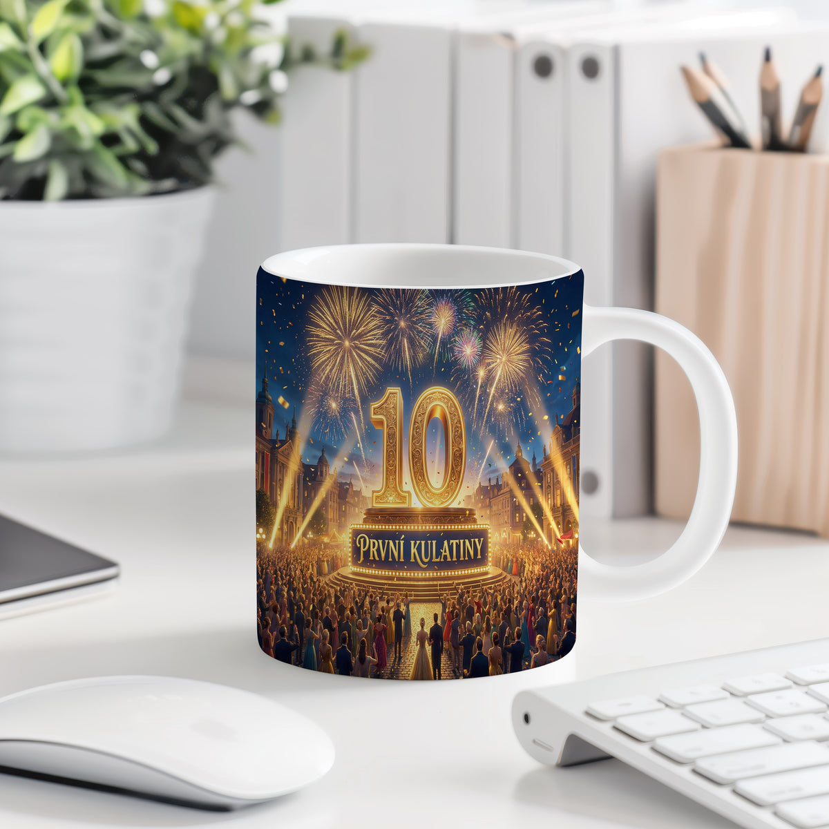 Narozeninový hrnek 10 let – První kulatiny