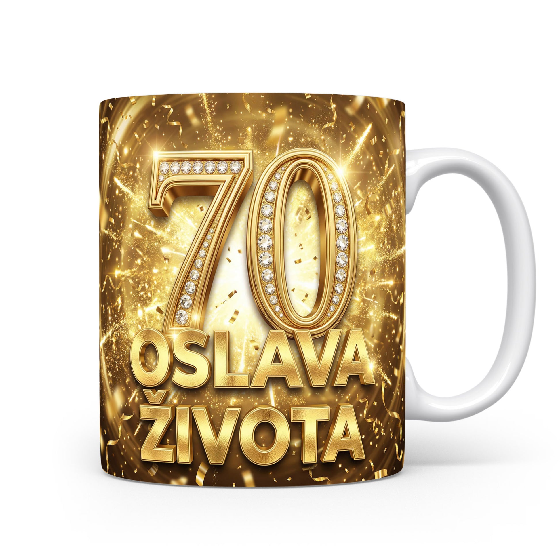 Hrnček s nápisem Oslava života