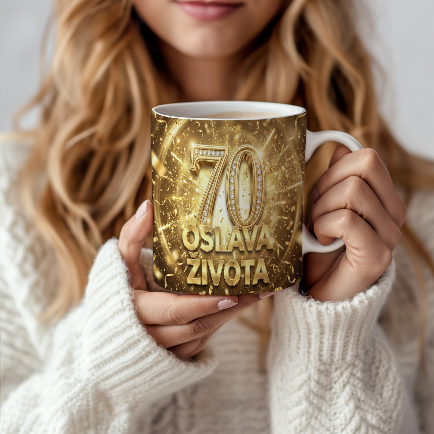 Narozeninový hrnek 70 let – OSLAVA ŽIVOTA