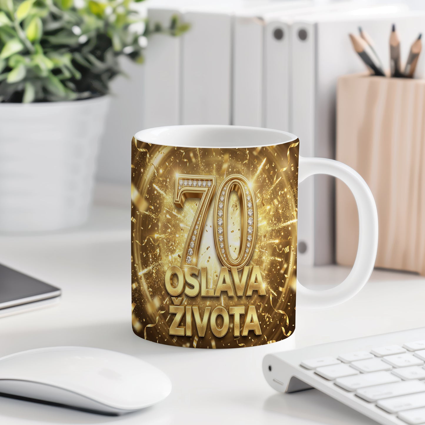 Narozeninový hrnek 70 let – OSLAVA ŽIVOTA