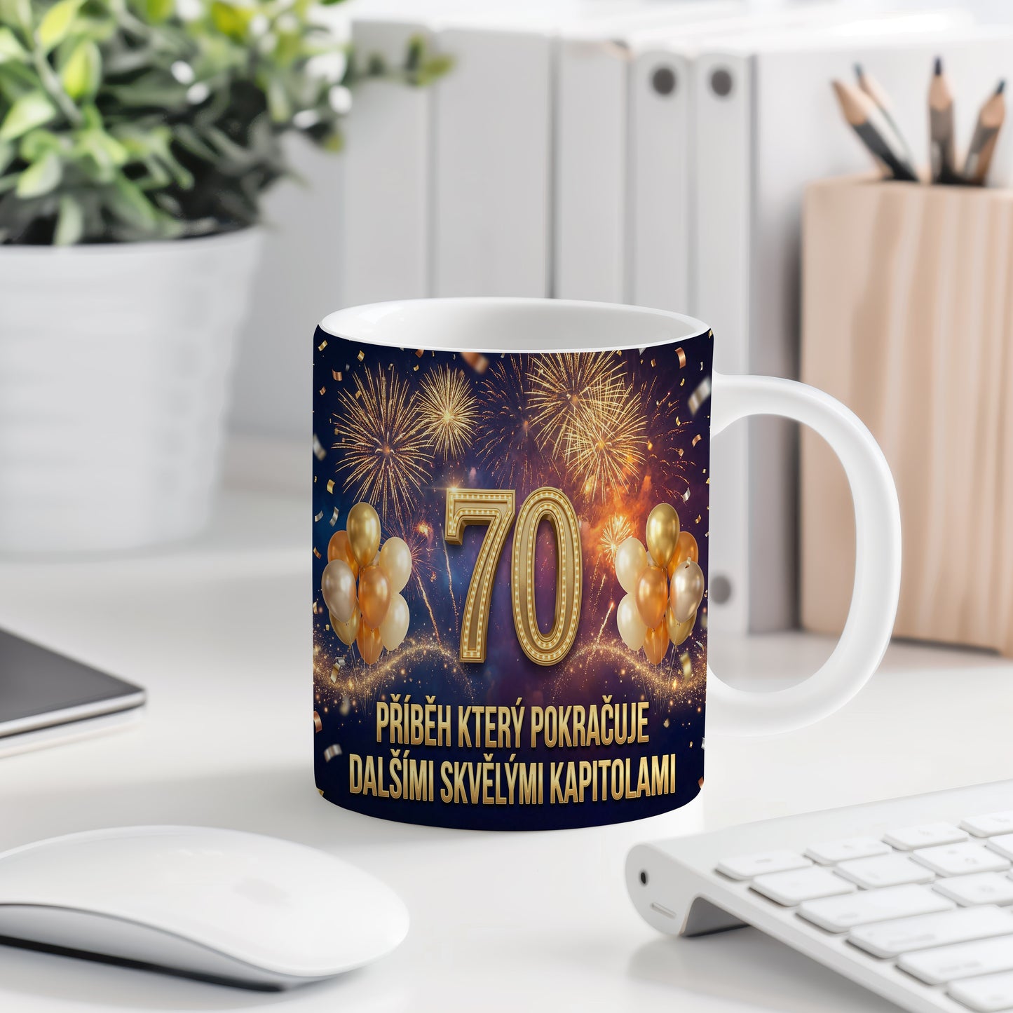 Narozeninový hrnek 70 let – PŘÍBĚH KTERÝ POKRAČUJE DALŠÍMI SKVĚLÝMI KAPITOLAMI