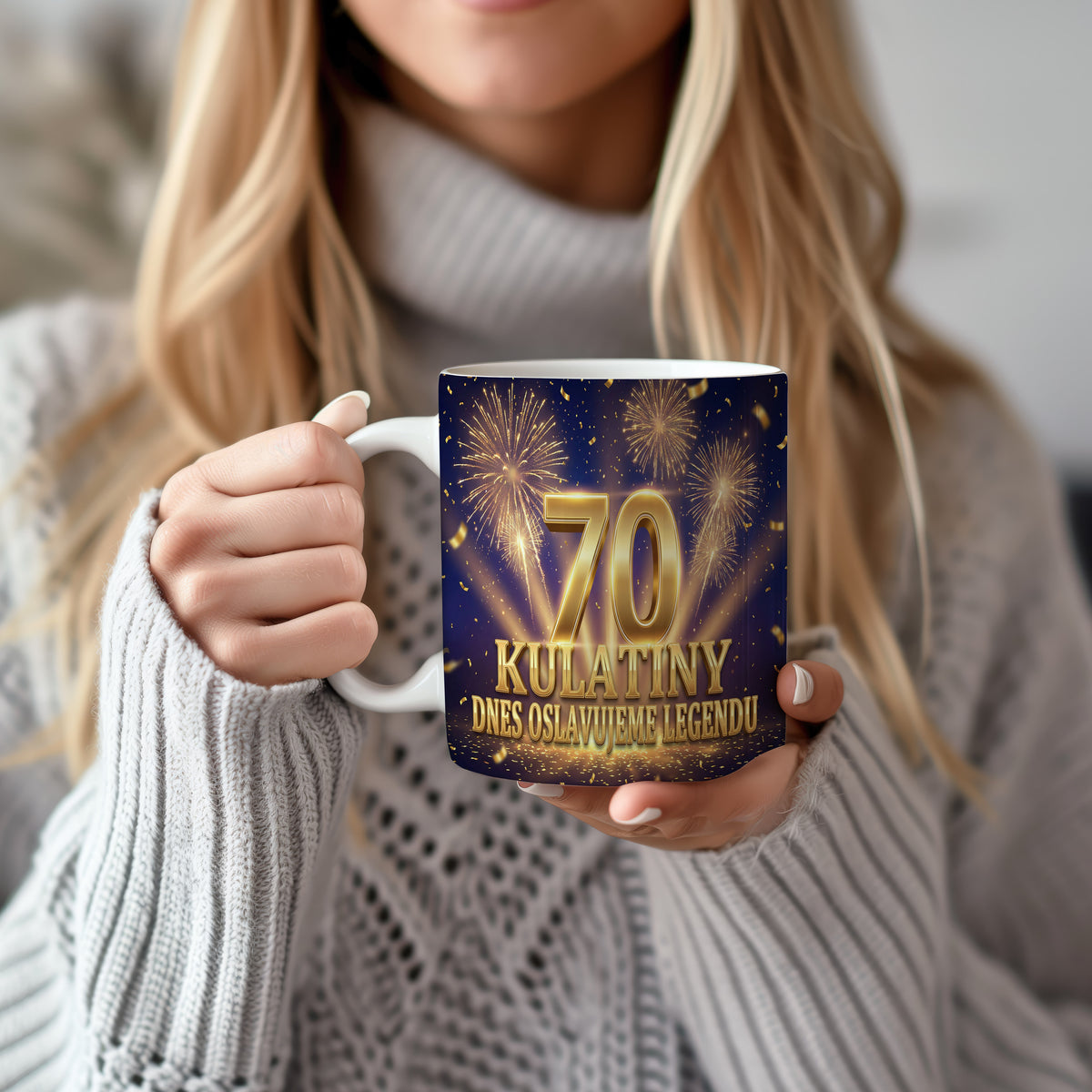 Narozeninový hrnek 70 let – DNES OSLAVUJEME LEGENDU