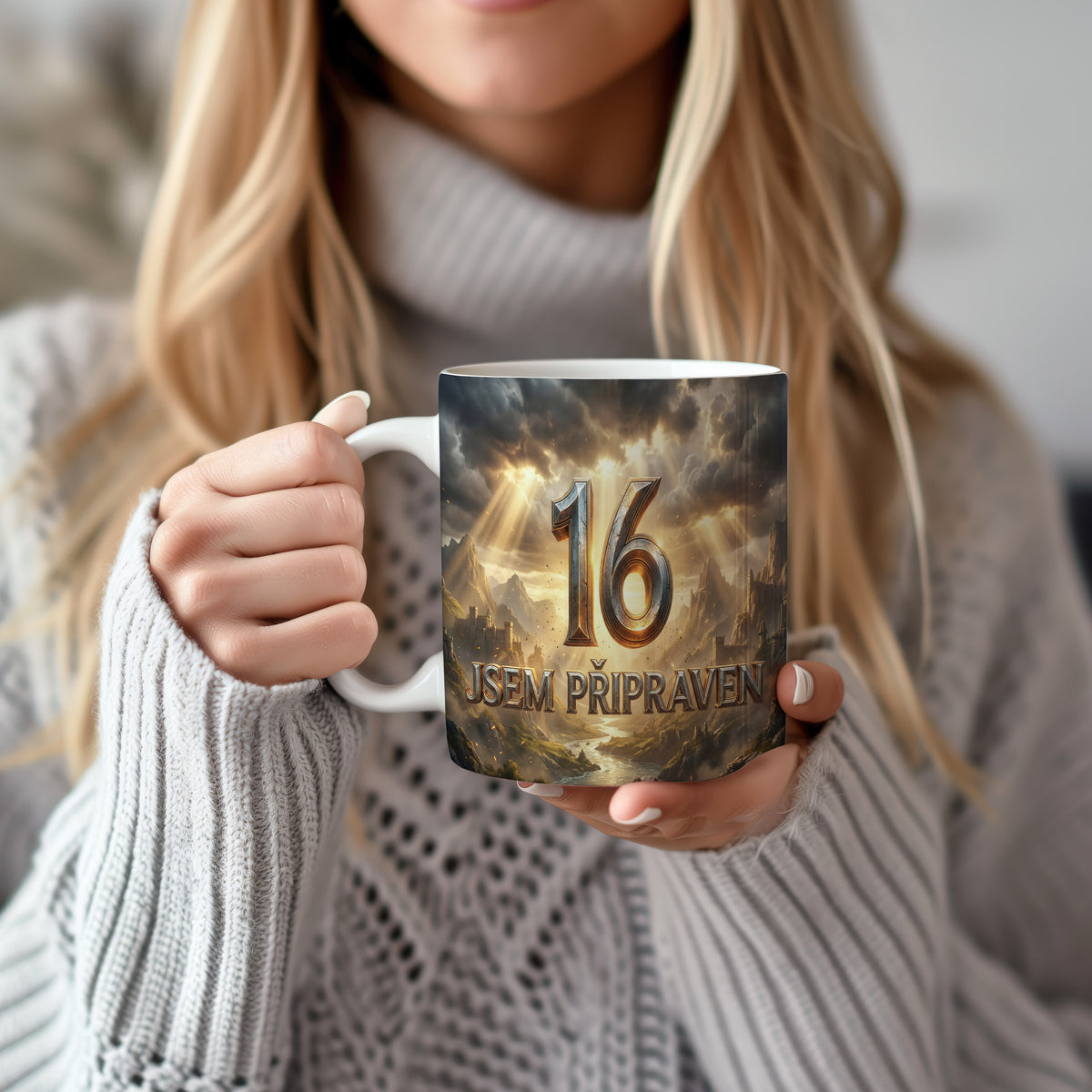 Narozeninový hrnek 16 let – JSEM PŘIPRAVEN