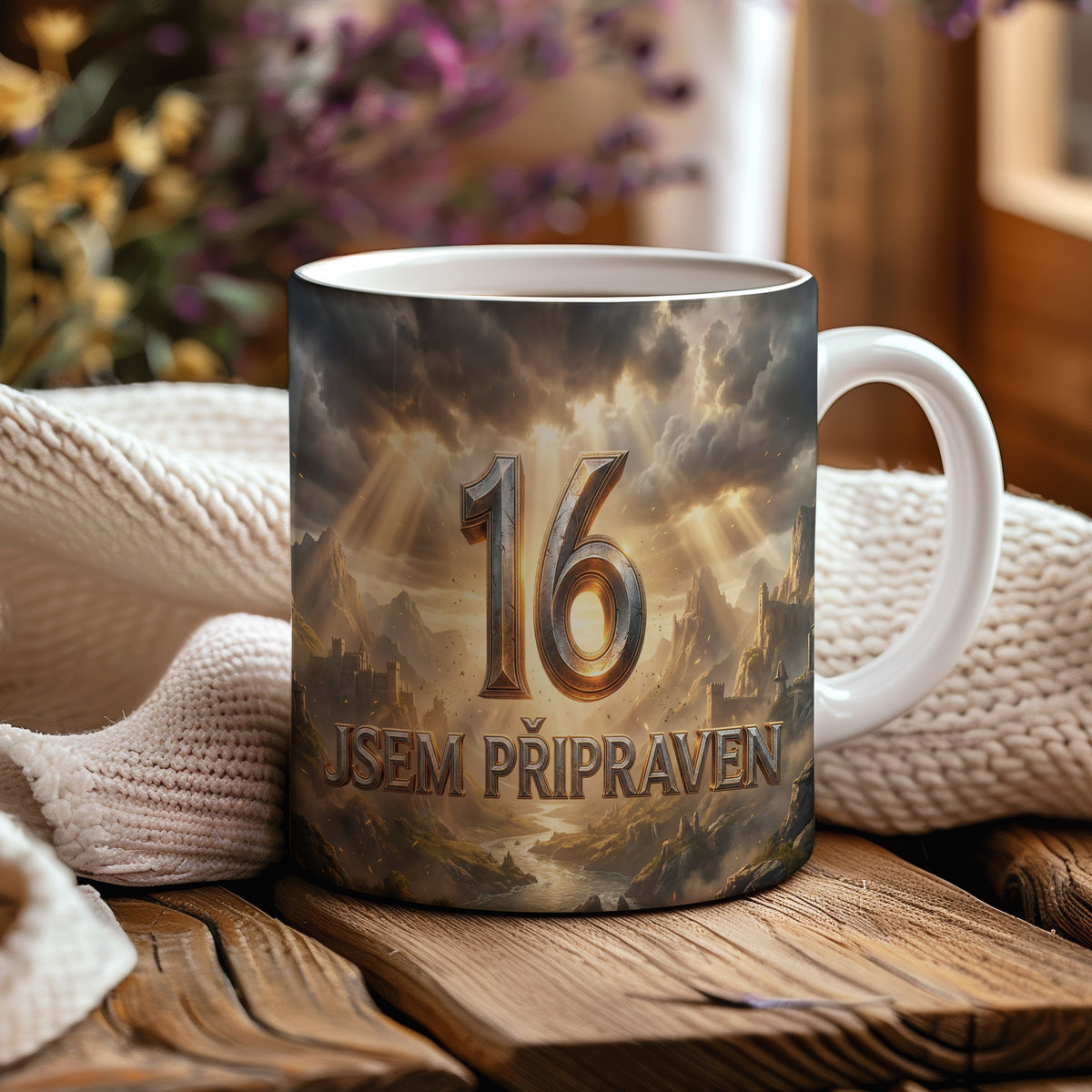 Narozeninový hrnek 16 let – JSEM PŘIPRAVEN
