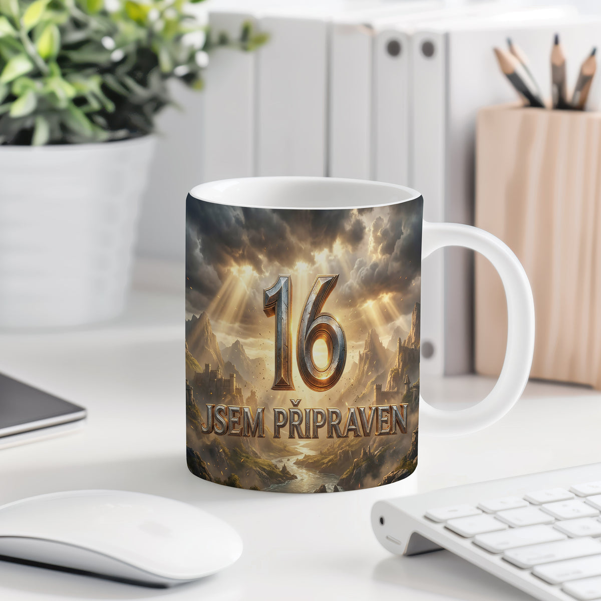 Narozeninový hrnek 16 let – JSEM PŘIPRAVEN