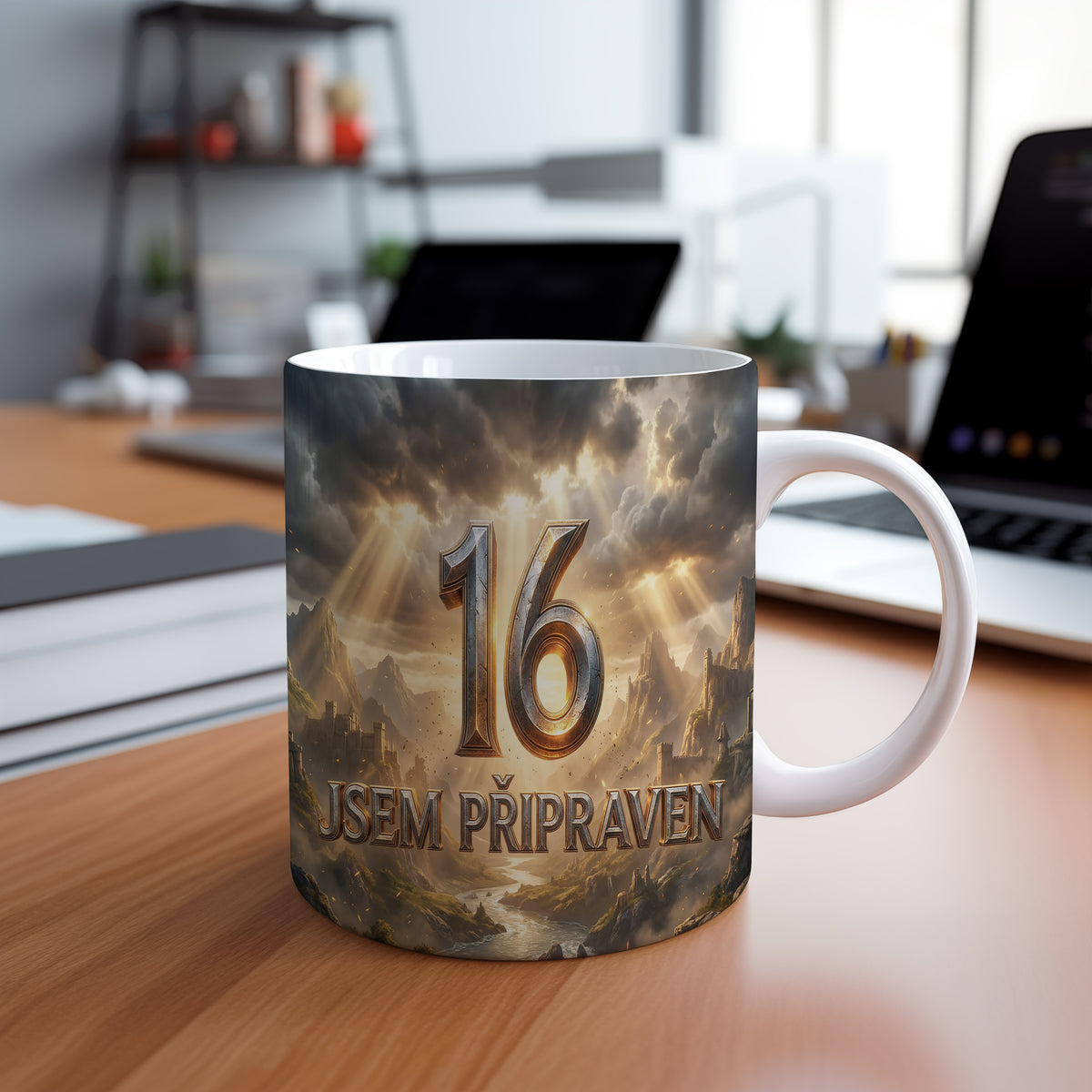 Narozeninový hrnek 16 let – JSEM PŘIPRAVEN