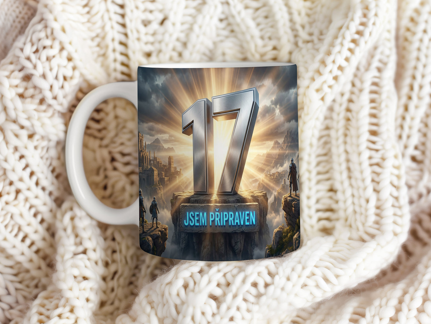 Narozeninový hrnek 17 let – JSEM PŘIPRAVEN