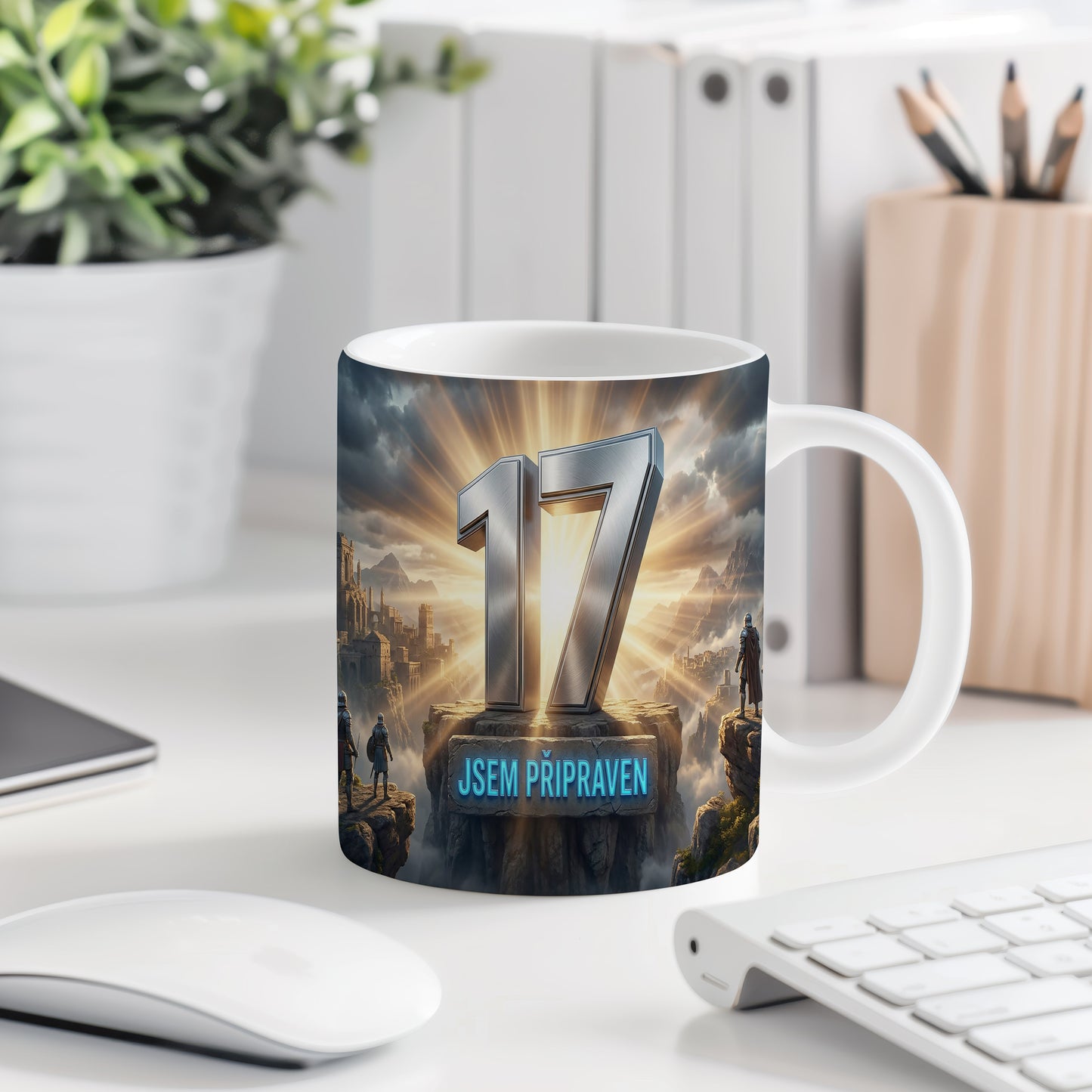 Narozeninový hrnek 17 let – JSEM PŘIPRAVEN