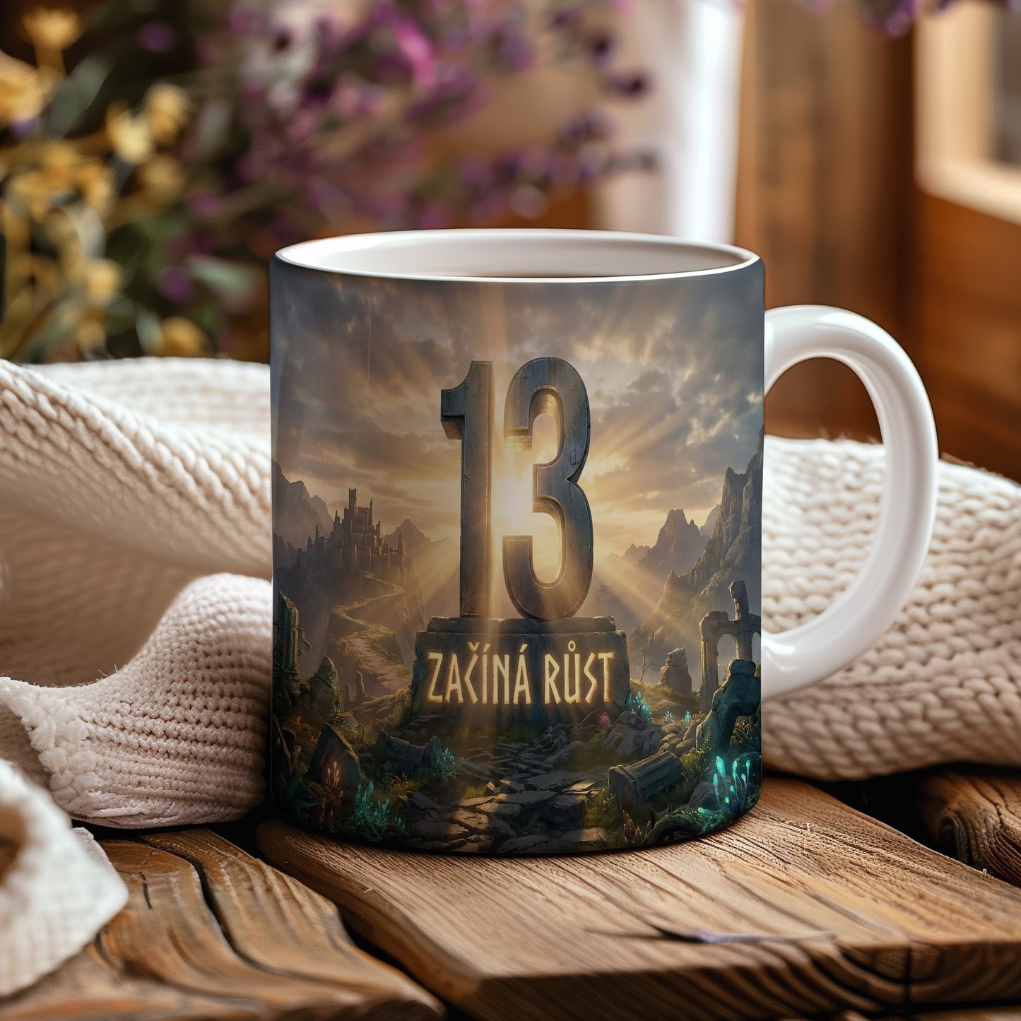 Narozeninový hrnek 13 let – ZAČÍNÁ RŮST