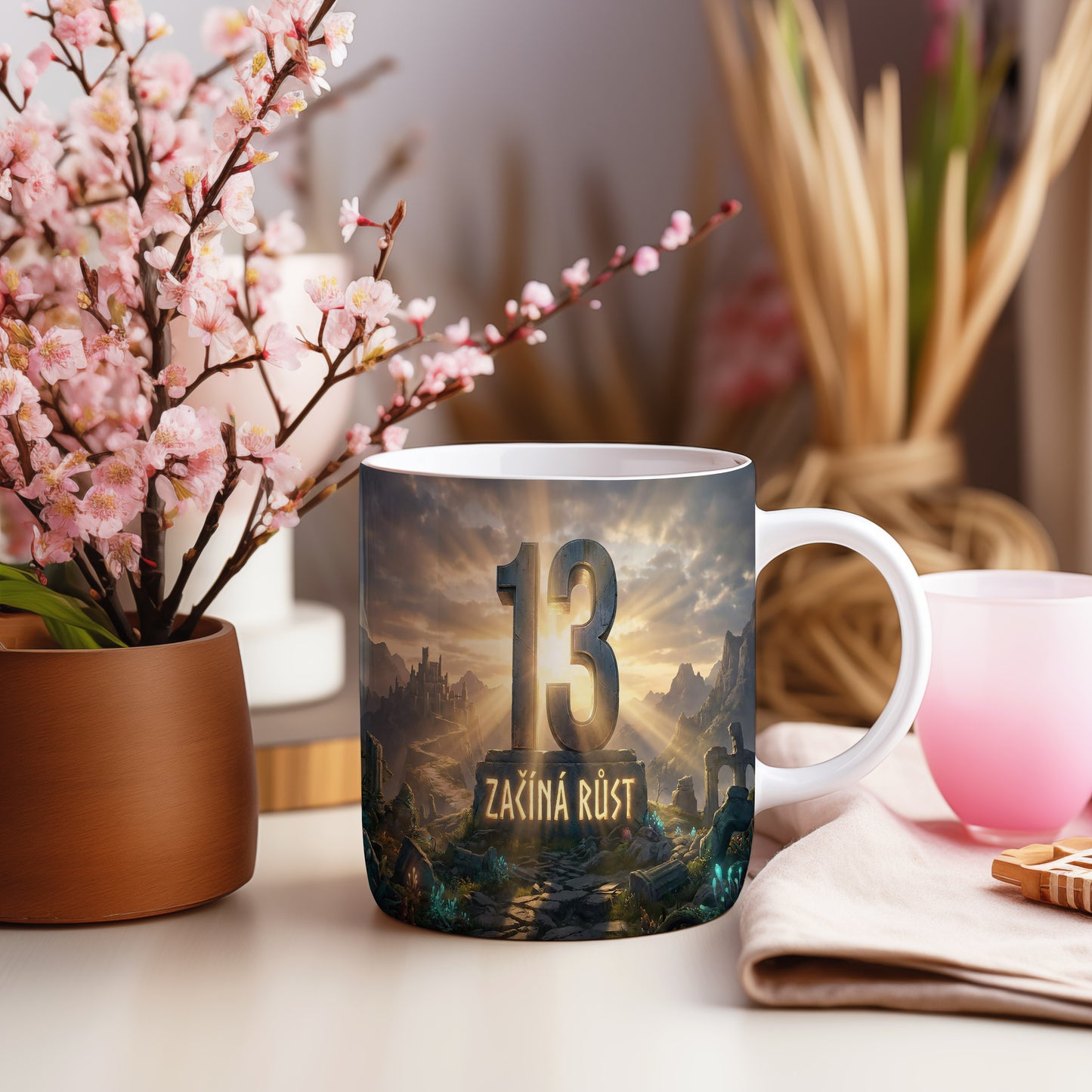 Narozeninový hrnek 13 let – ZAČÍNÁ RŮST