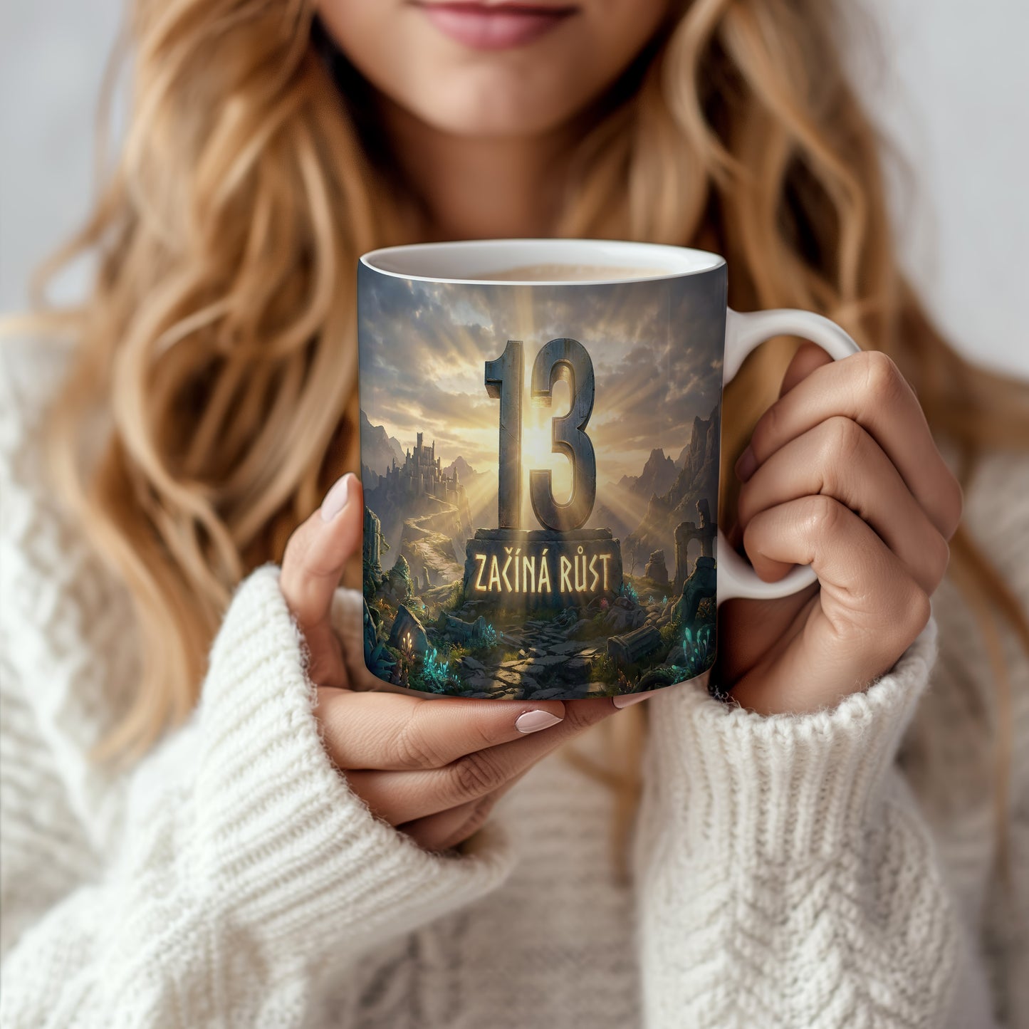 Narozeninový hrnek 13 let – ZAČÍNÁ RŮST