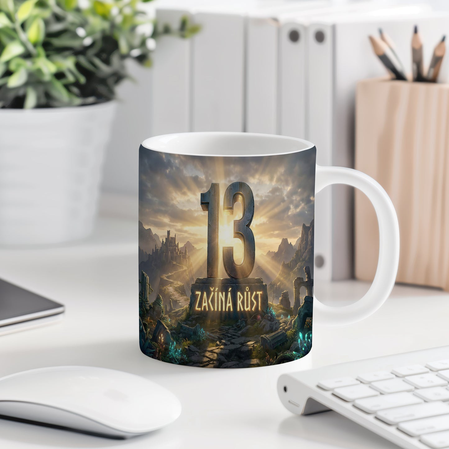 Narozeninový hrnek 13 let – ZAČÍNÁ RŮST
