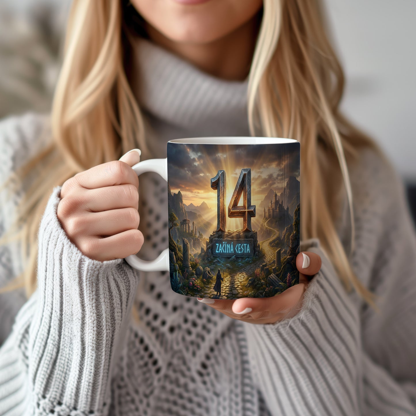 Narozeninový hrnek 14 let – ZAČÍNÁ CESTA