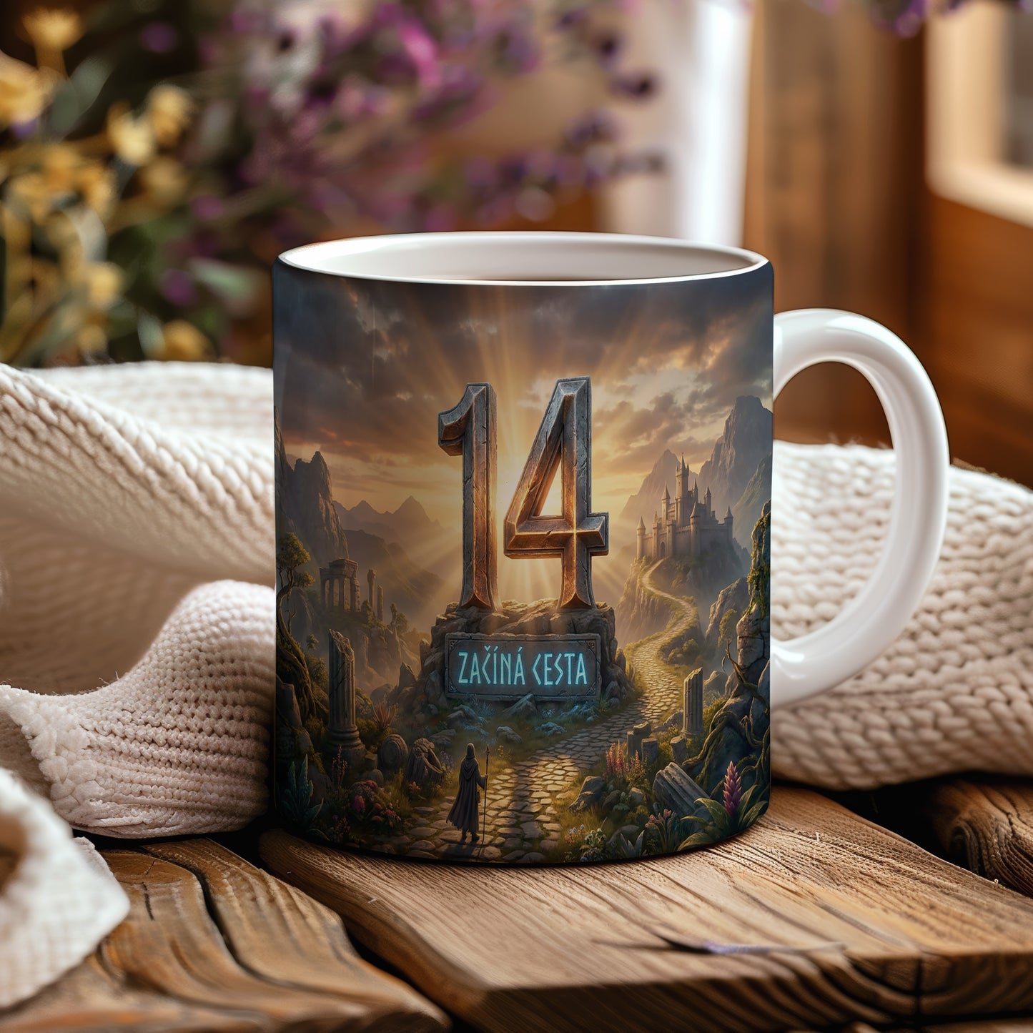 Narozeninový hrnek 14 let – ZAČÍNÁ CESTA